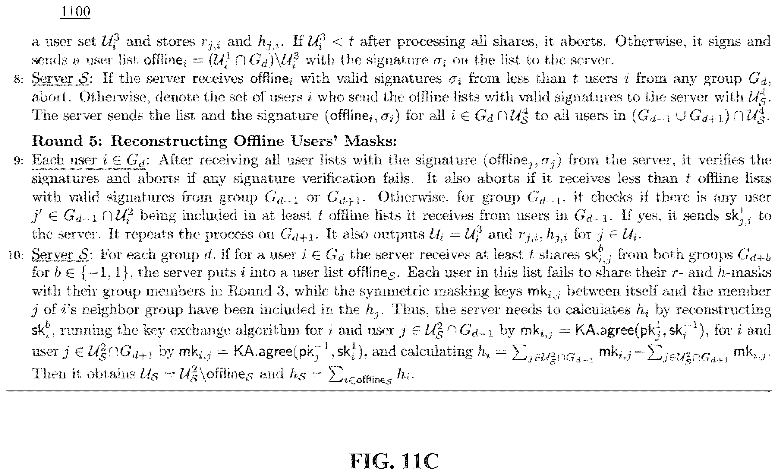 Patent US12353591 Figure 16 – Secure aggregation of information using federated learning
