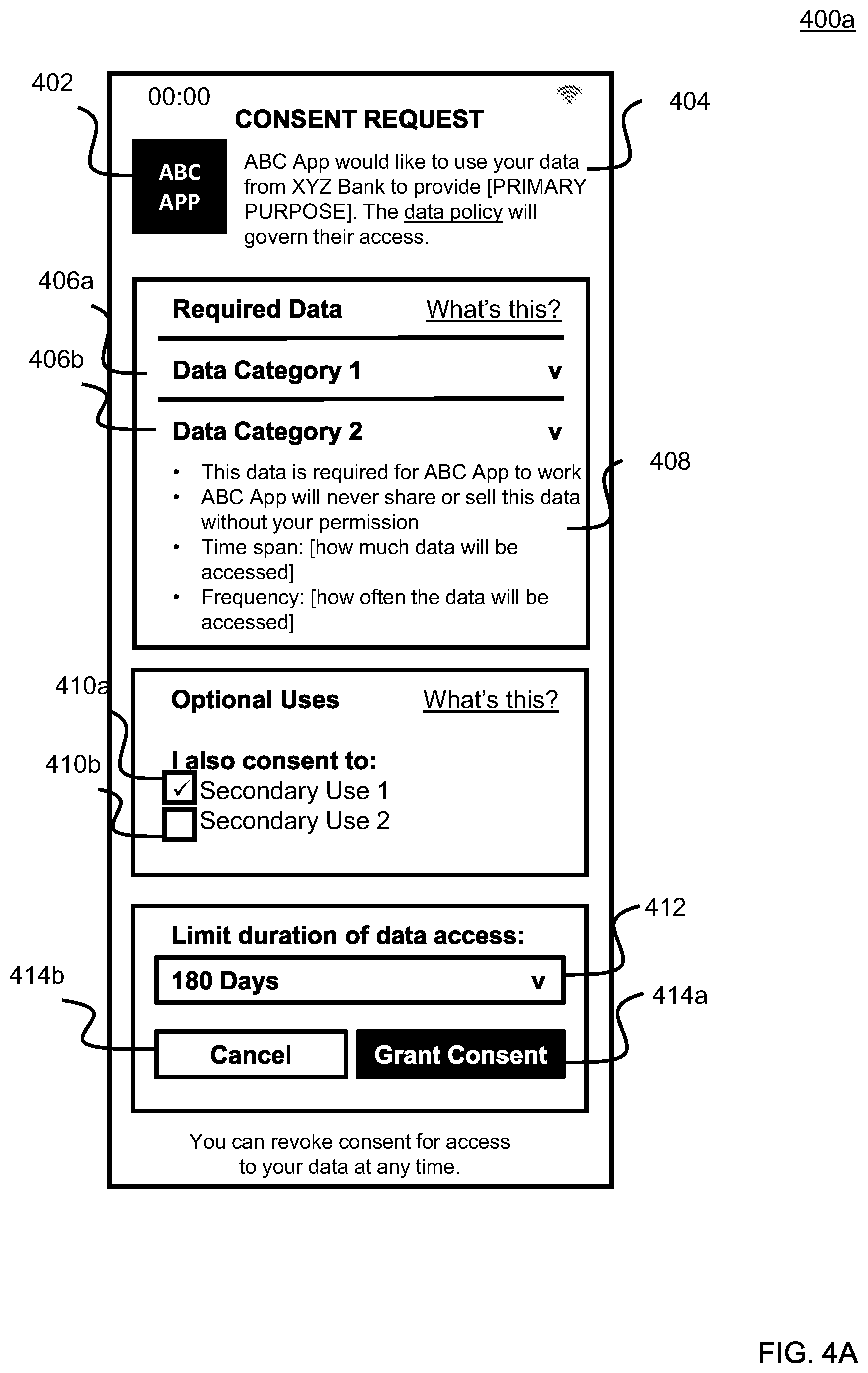 Patent US12353596 Figure 13 – System, method, and computer program product for consent management