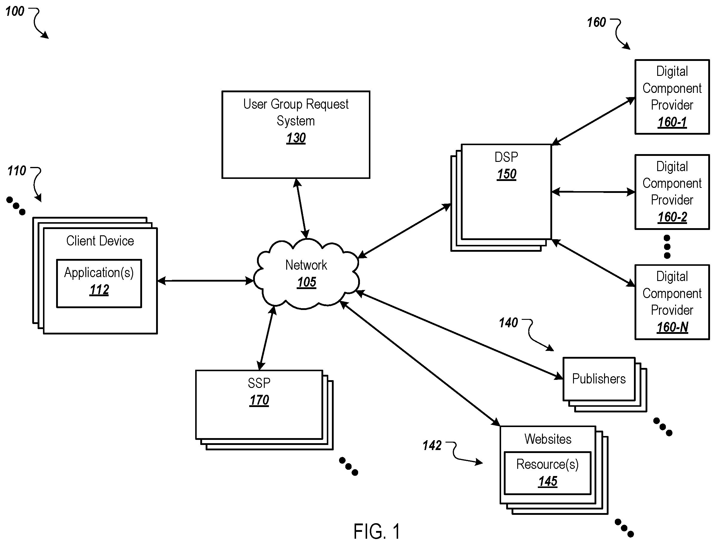 Patent US12353598 Figure 1 – Protecting access to information in online interactions