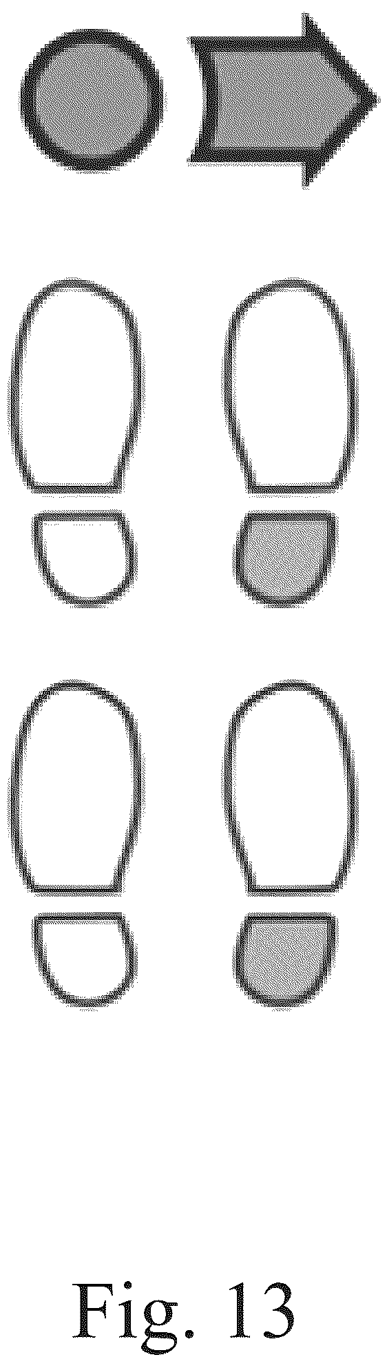 Patent US12353615 Figure 13 – System for navigating a virtual environment using seated walking-in-place footstep locomotion