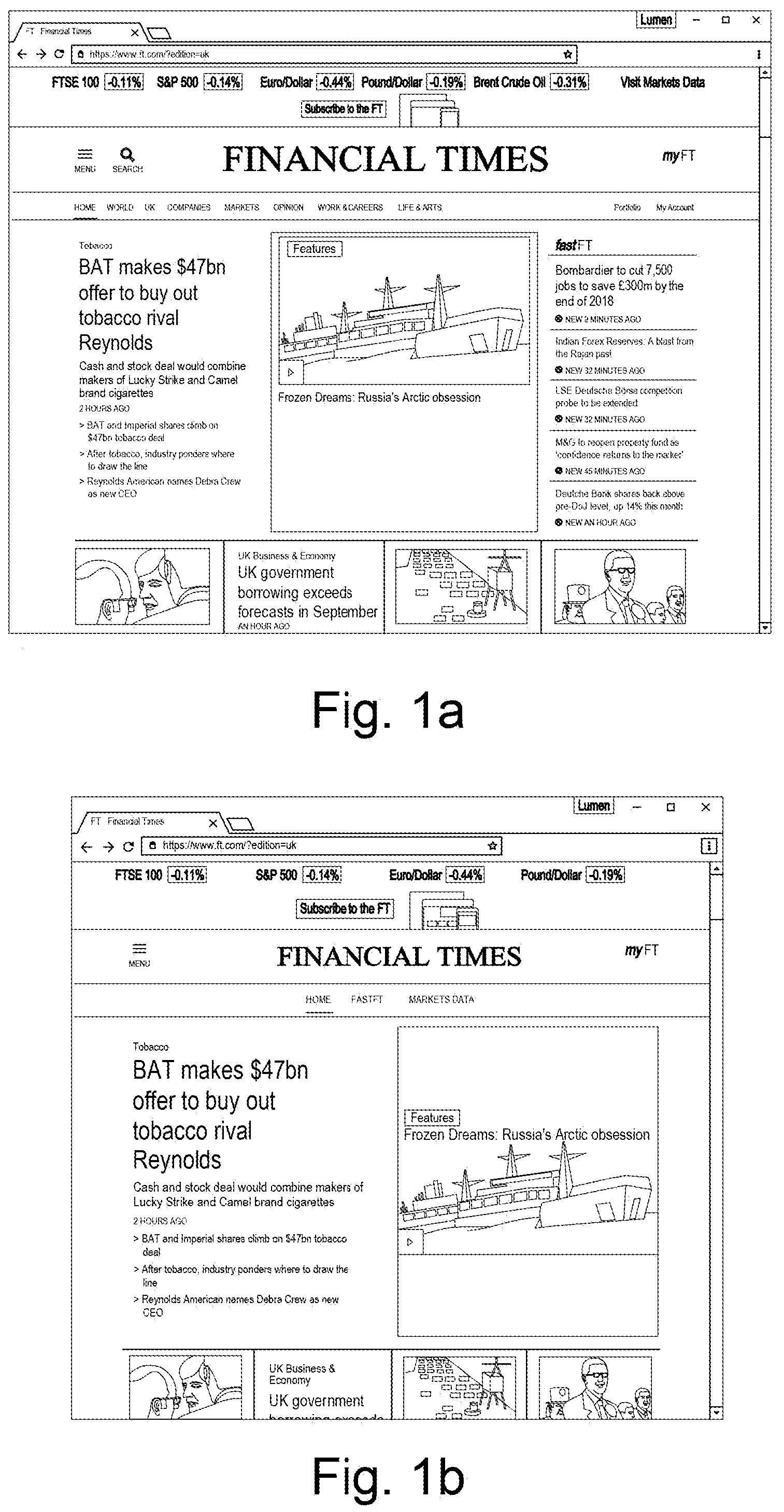 Patent US12353616 — Collecting of points of interest on web-pages by eye-tracking — Figure 1