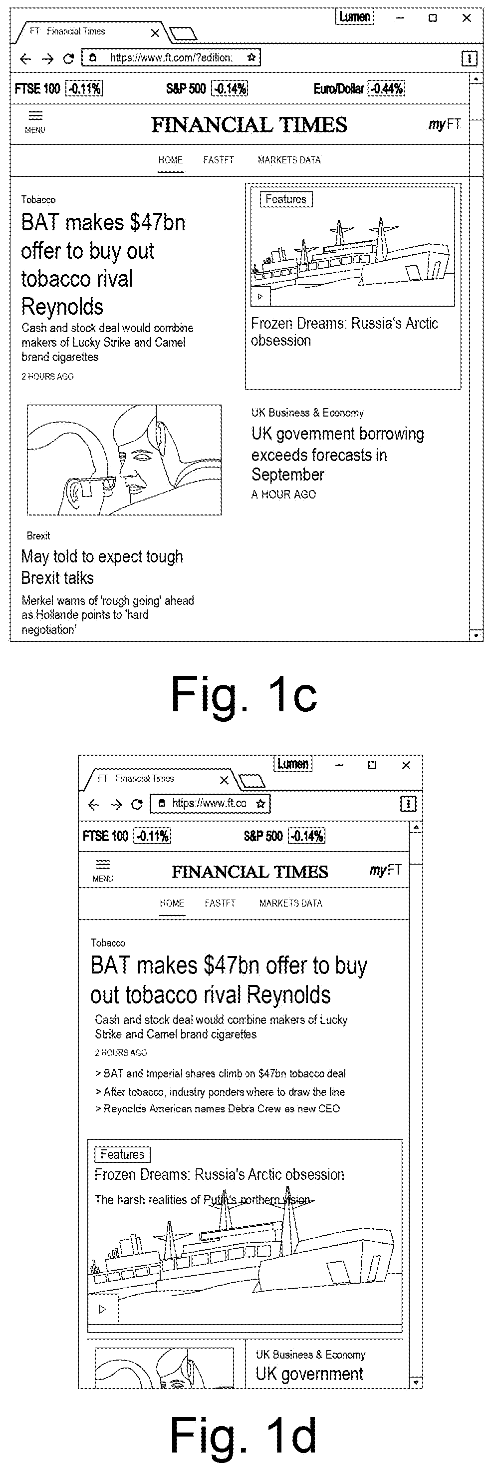 Patent US12353616 Figure 2 – Collecting of points of interest on web-pages by eye-tracking