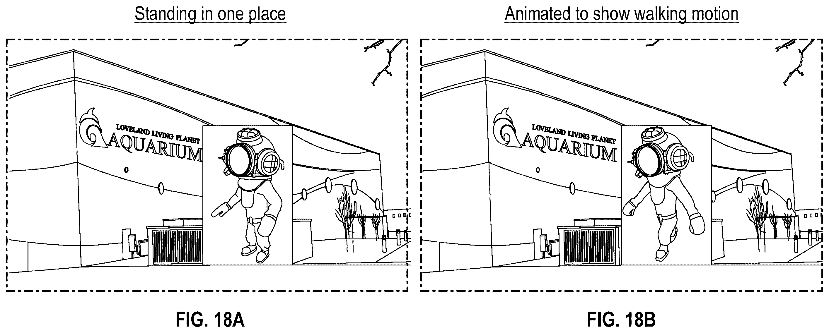 Patent US12353620 Figure 18 – Systems and methods for displaying and adjusting virtual objects based on interactive and dynamic content