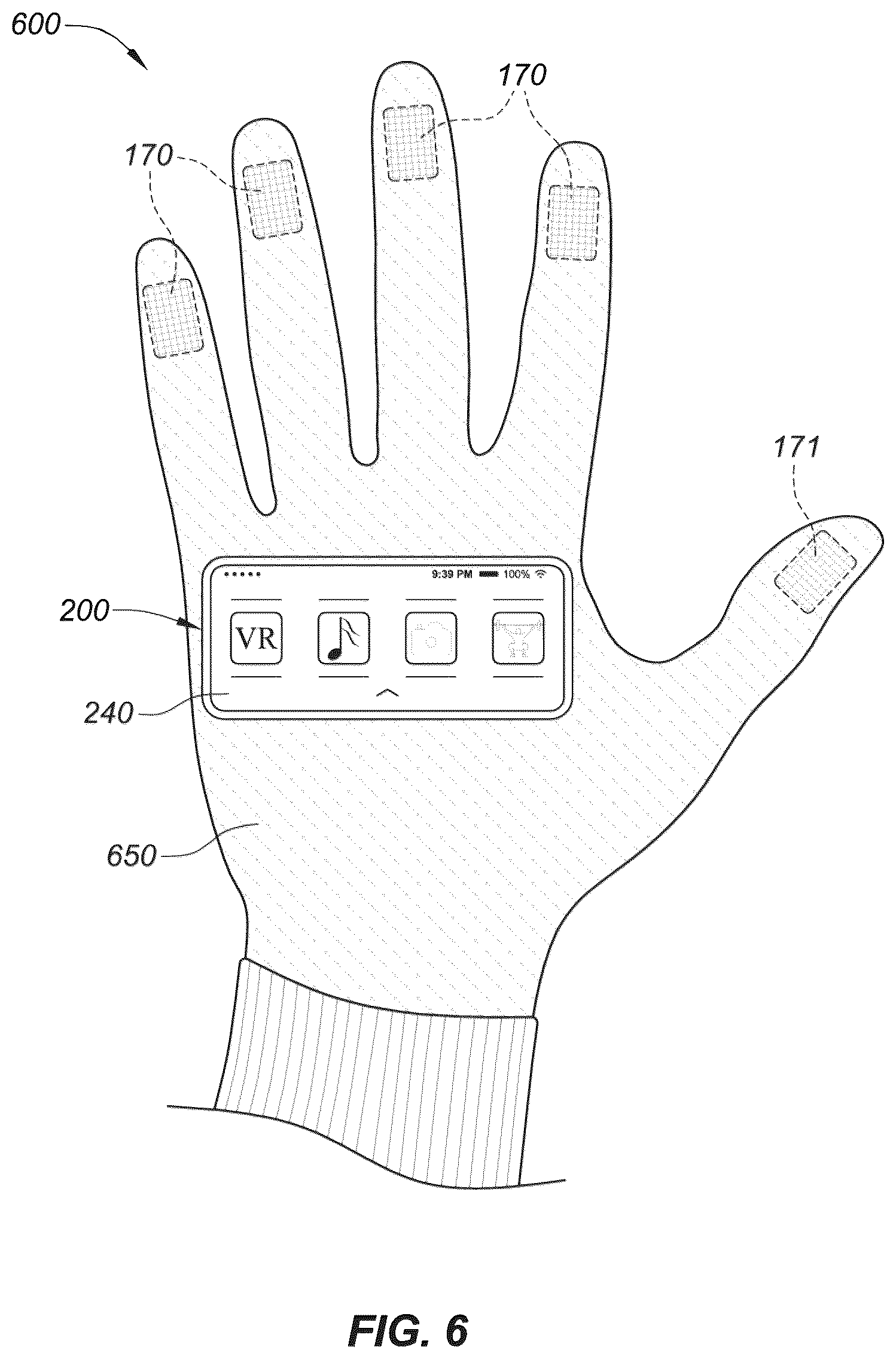 Patent US12353624 Figure 9 – Wearable computing apparatus for augmented reality, virtual reality and artificial intelligence interactions, and methods relating thereto