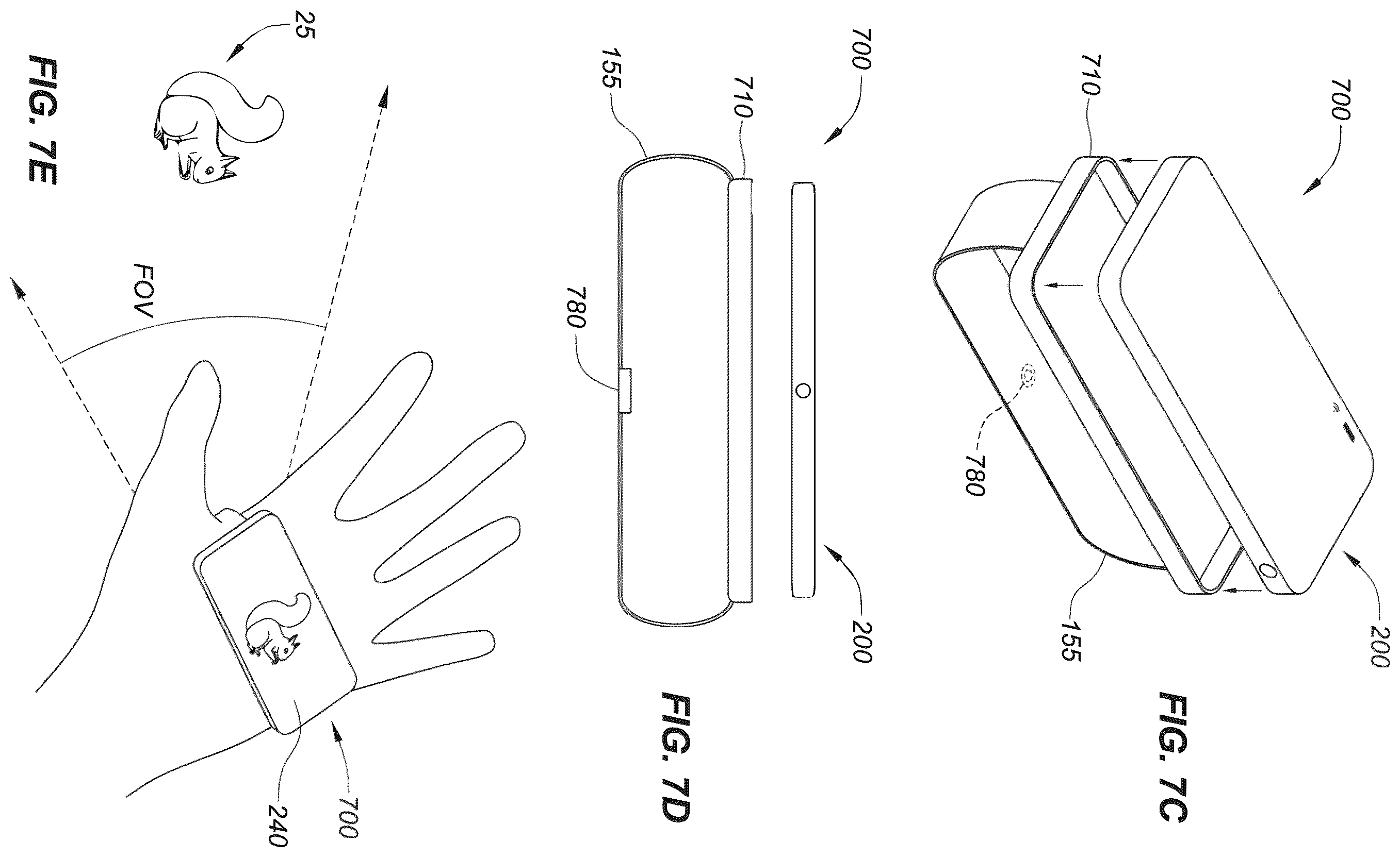 Patent US12353624 Figure 11 – Wearable computing apparatus for augmented reality, virtual reality and artificial intelligence interactions, and methods relating thereto