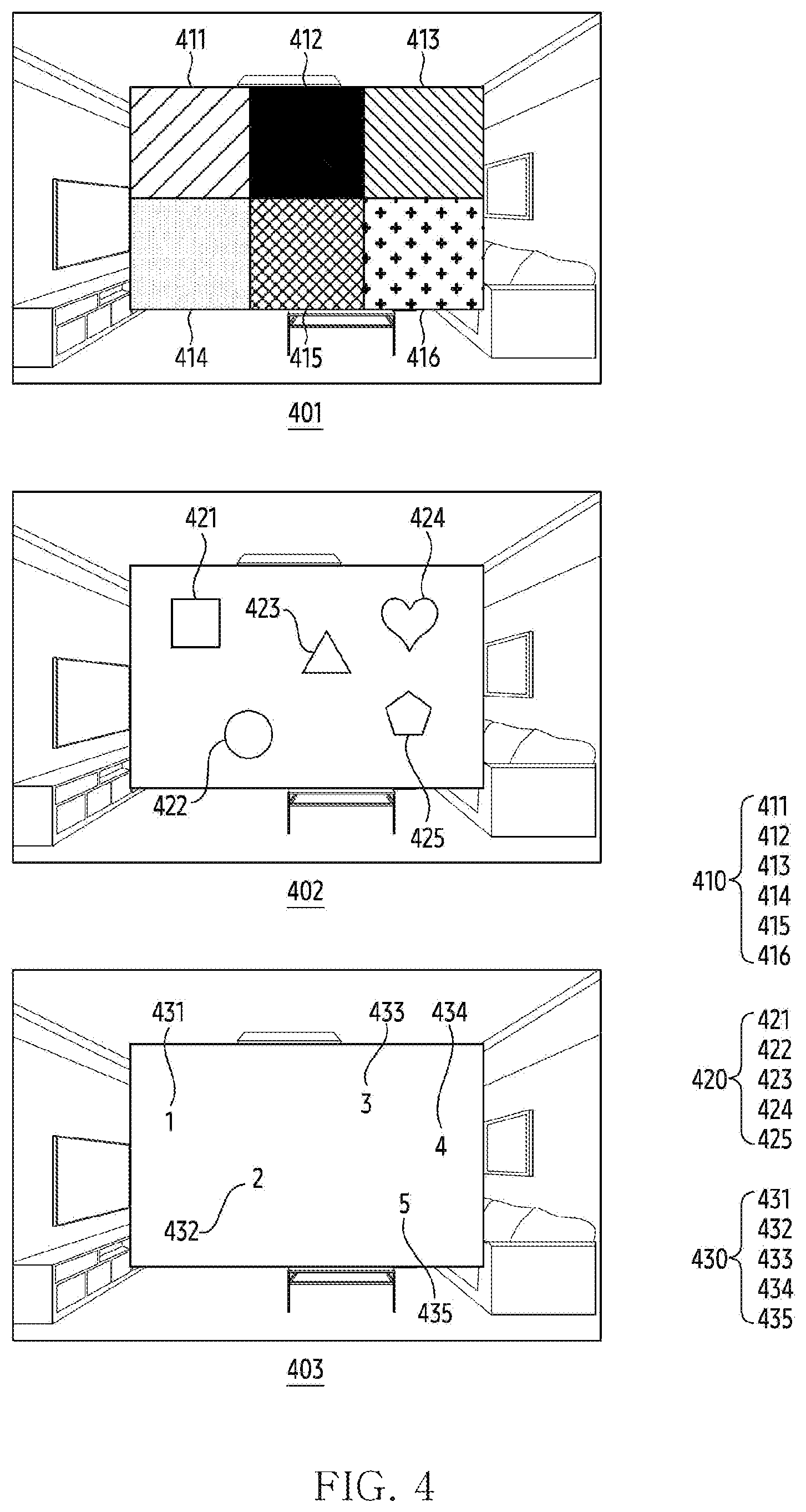 Patent US12353627 Figure 4 – Head-wearable electronic, method, and non-transitory computer readable storage medium for executing function based on identification of contact point and gaze point