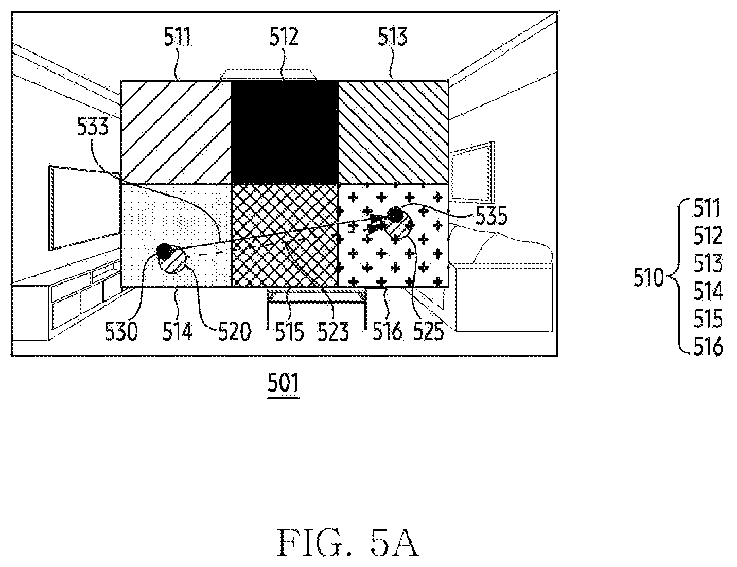 Patent US12353627 Figure 5 – Head-wearable electronic, method, and non-transitory computer readable storage medium for executing function based on identification of contact point and gaze point
