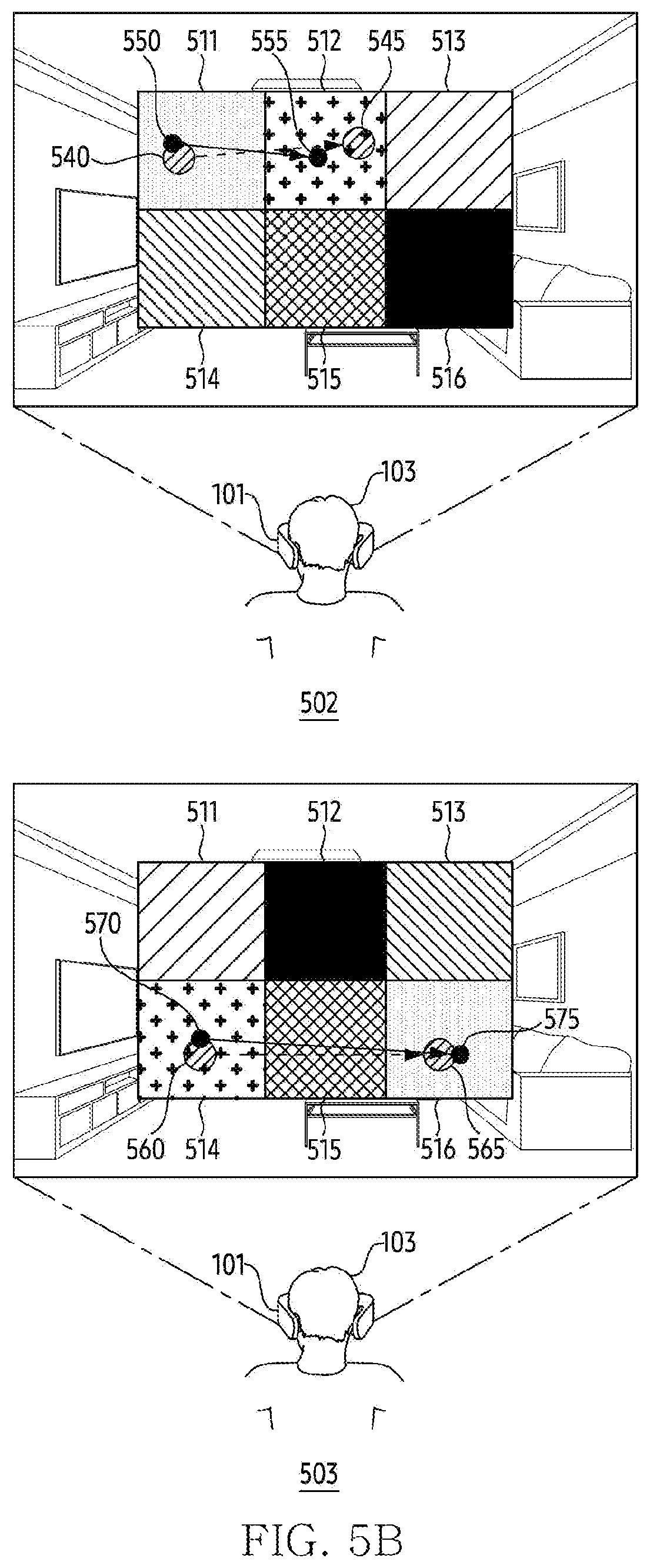 Patent US12353627 Figure 6 – Head-wearable electronic, method, and non-transitory computer readable storage medium for executing function based on identification of contact point and gaze point