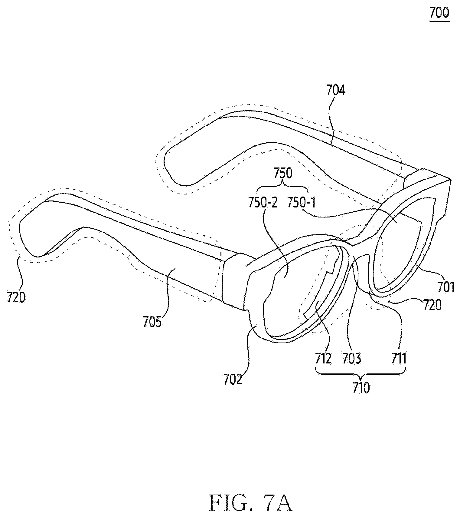 Patent US12353627 Figure 11 – Head-wearable electronic, method, and non-transitory computer readable storage medium for executing function based on identification of contact point and gaze point