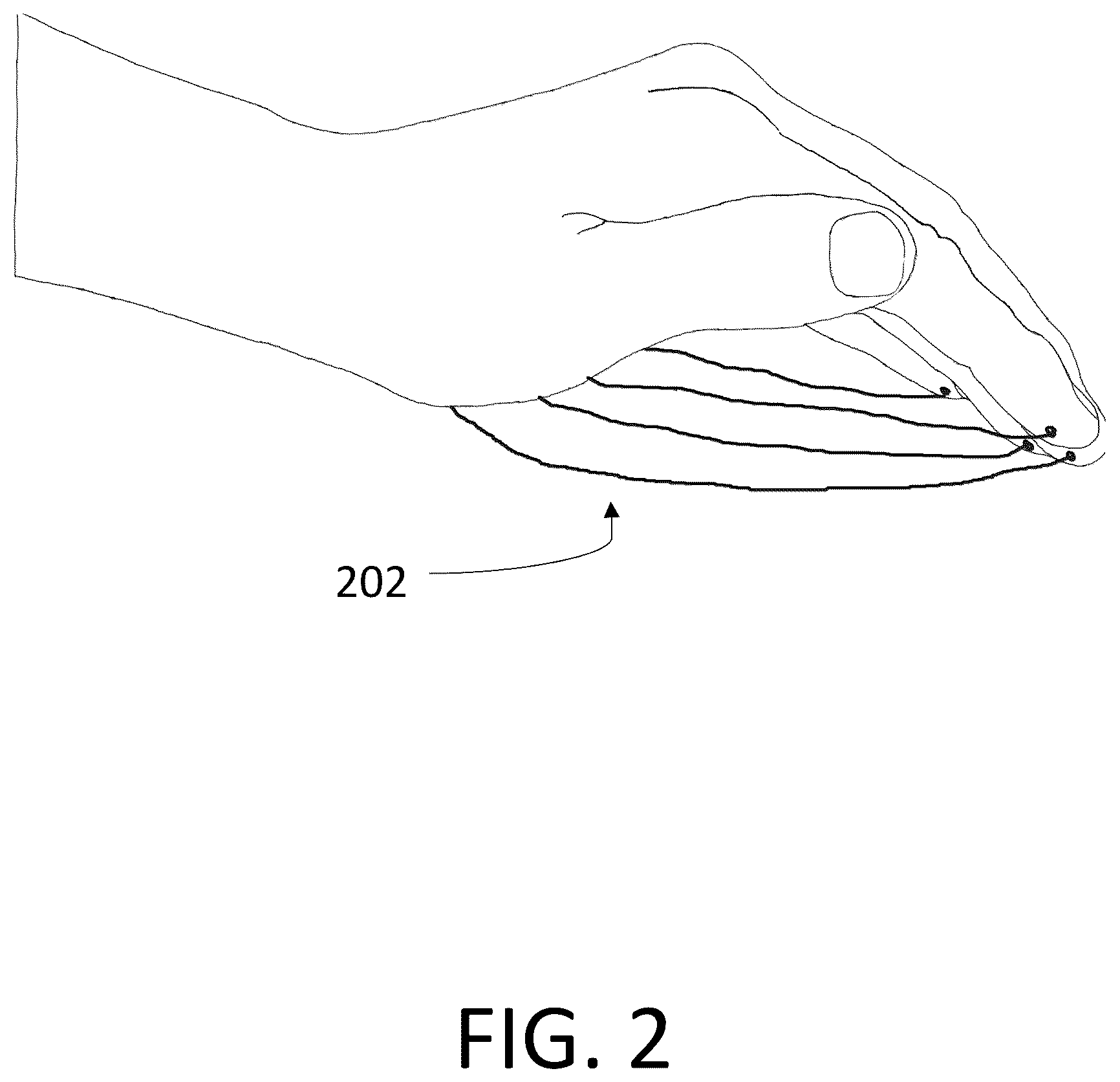 Patent US12353629 Figure 2 – Virtual reality glove