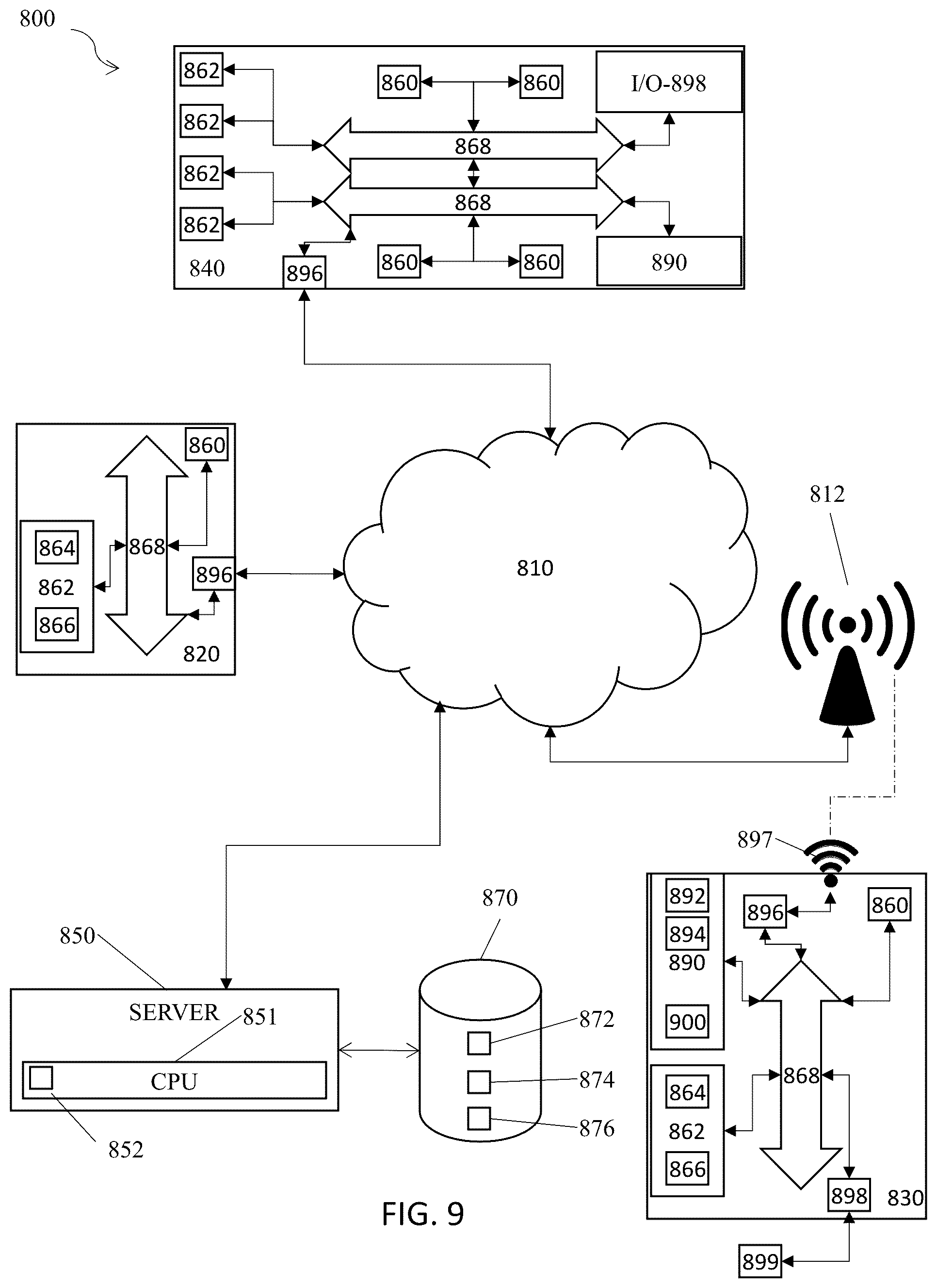 Patent US12353629 Figure 9 – Virtual reality glove
