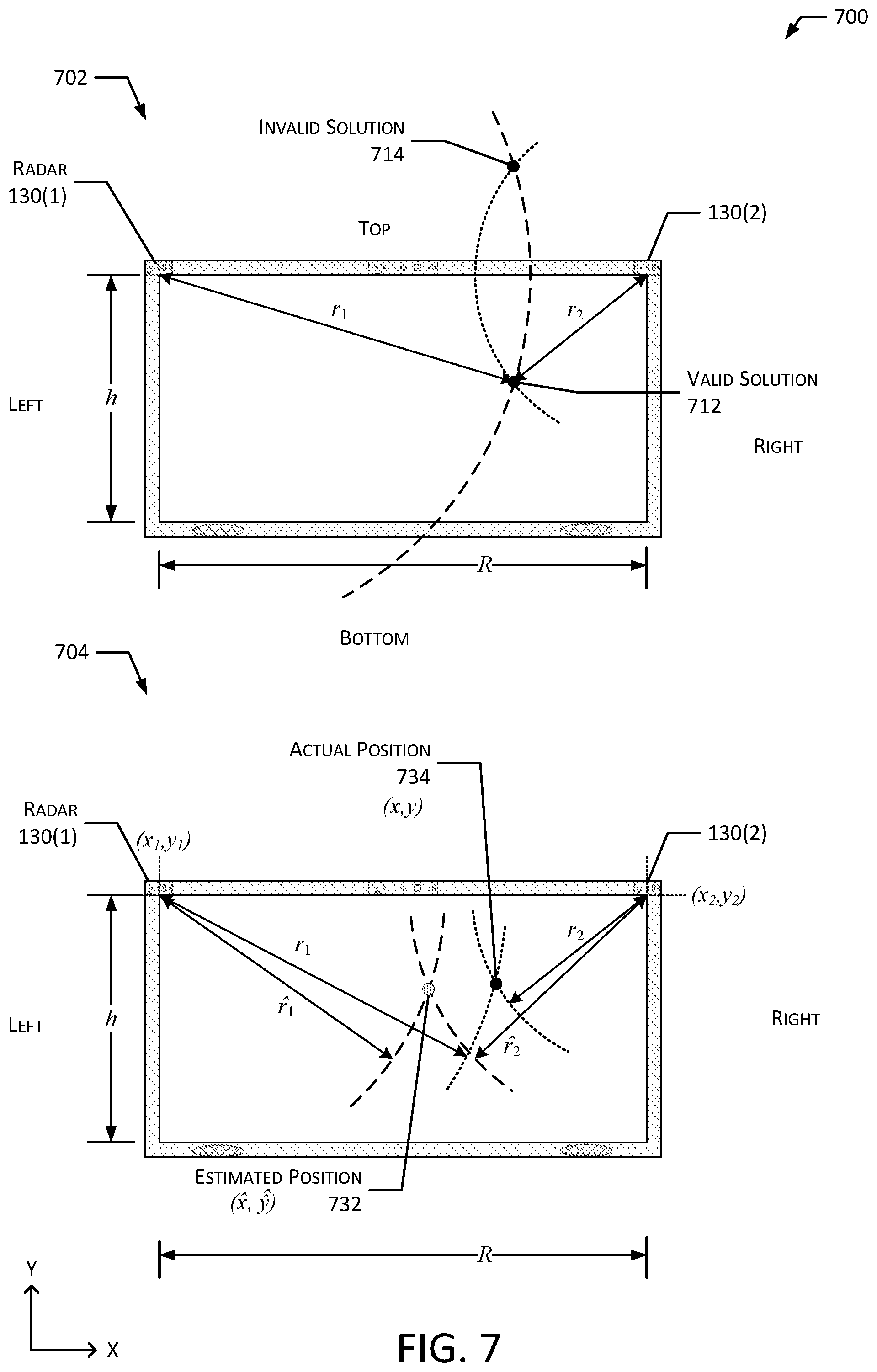 Patent US12353638 Figure 7 – System for touch interaction with non-touchscreen display