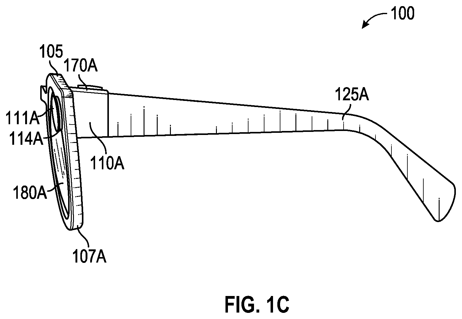 Patent US12353646 Figure 3 – Augmented reality eyewear 3D painting