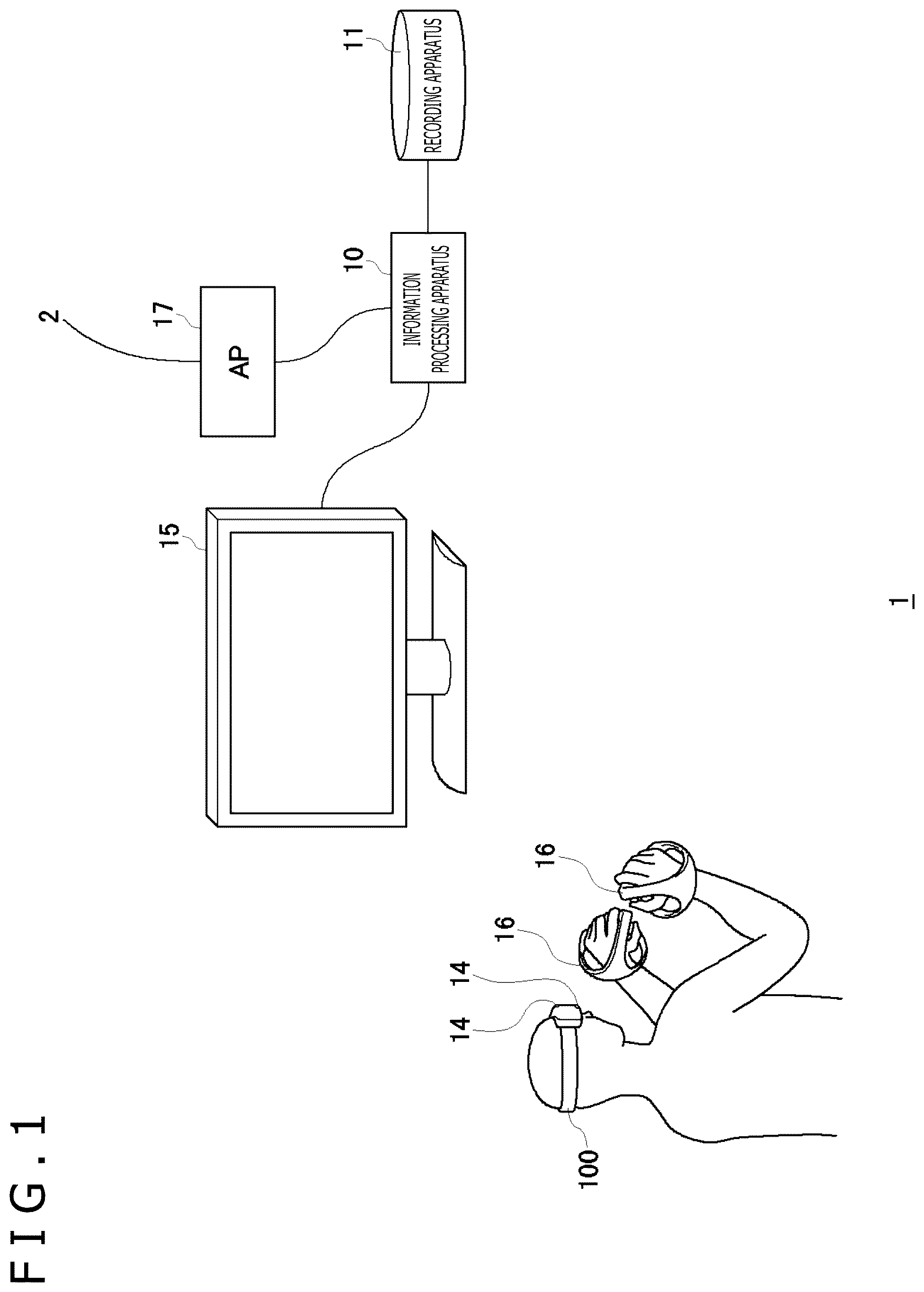 Patent US12353648 Figure 1 – Information processing apparatus and device position estimation method