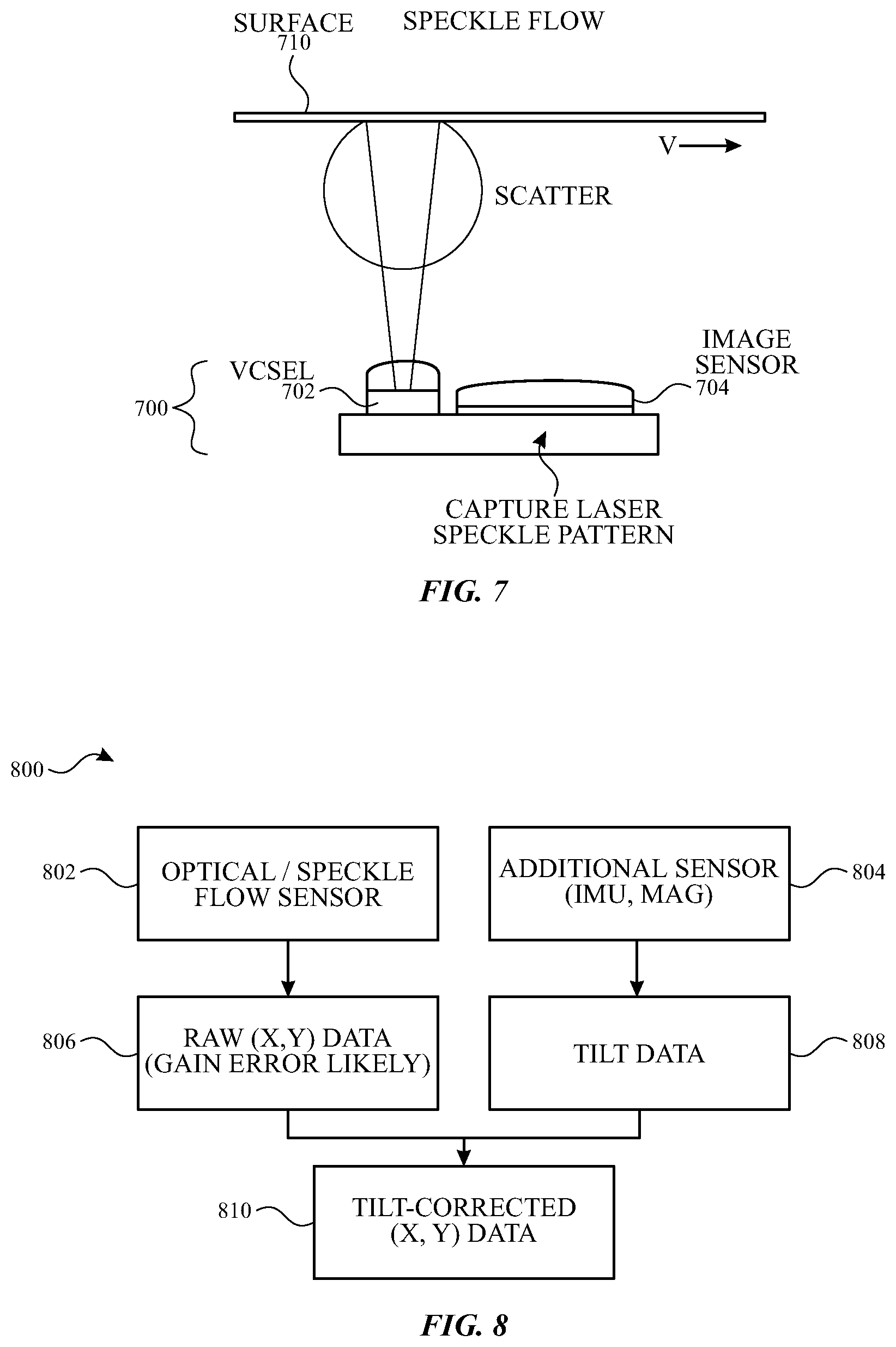 Patent US12353649 Figure 6 – Input device with optical sensors