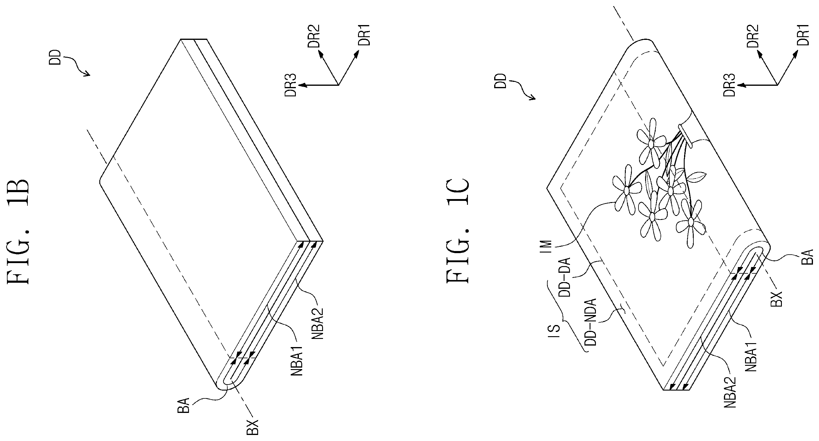 Patent US12353656 Figure 2 – Display device including a conductive portion covering an area in which clock signal lines and touch signal lines overlap