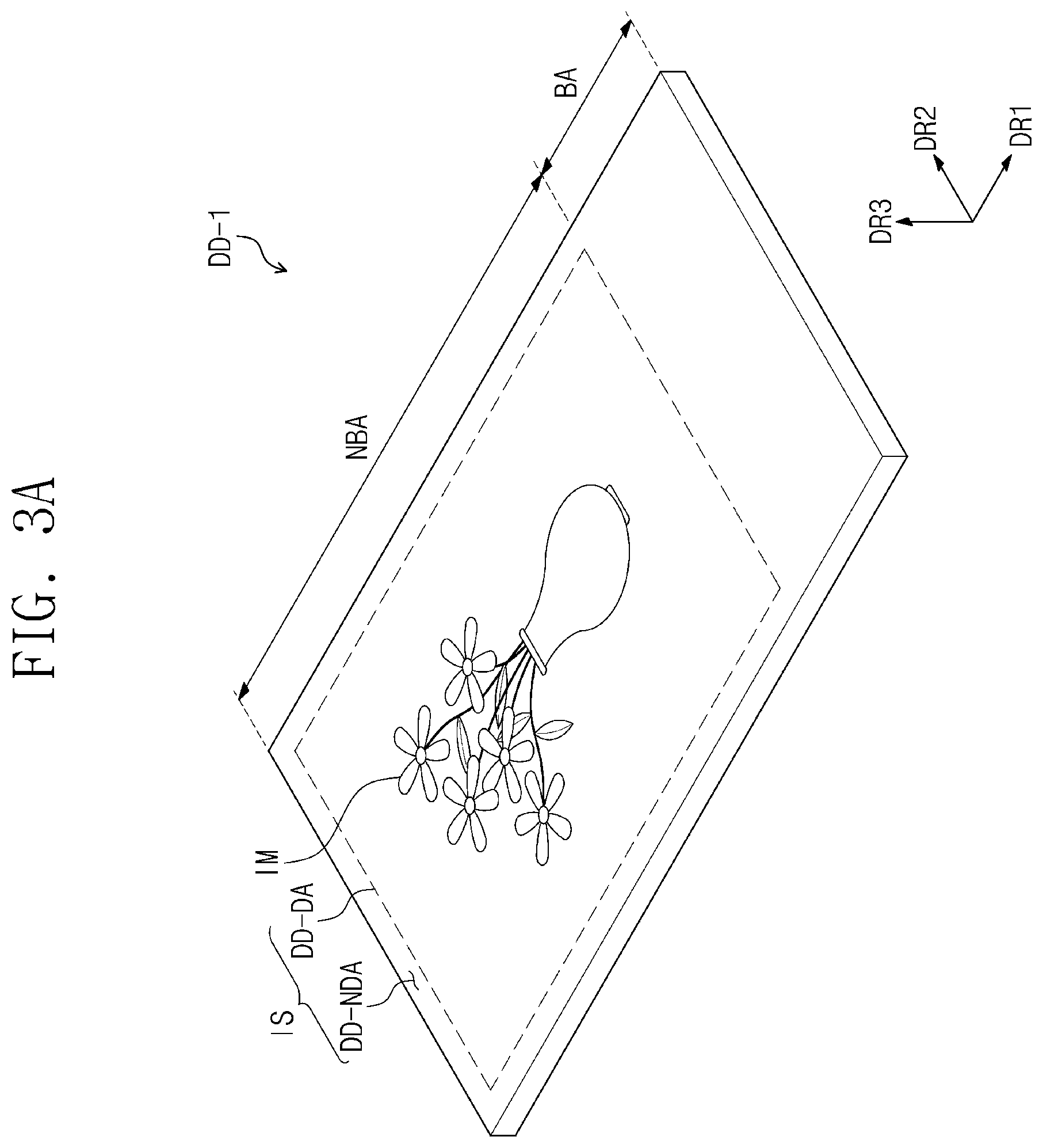 Patent US12353656 Figure 4 – Display device including a conductive portion covering an area in which clock signal lines and touch signal lines overlap