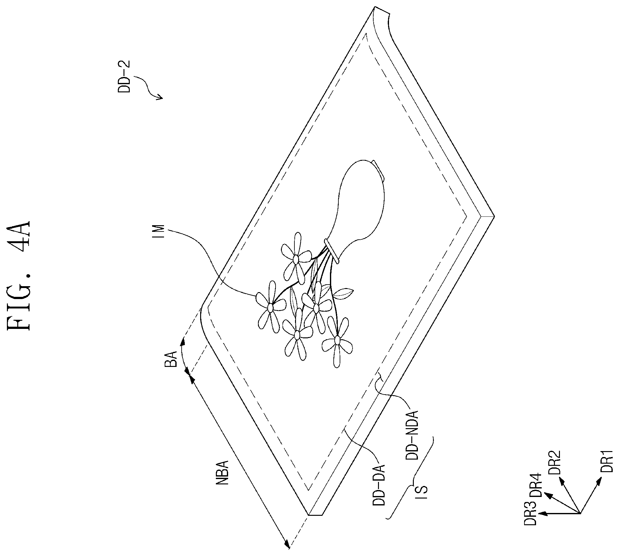 Patent US12353656 Figure 6 – Display device including a conductive portion covering an area in which clock signal lines and touch signal lines overlap
