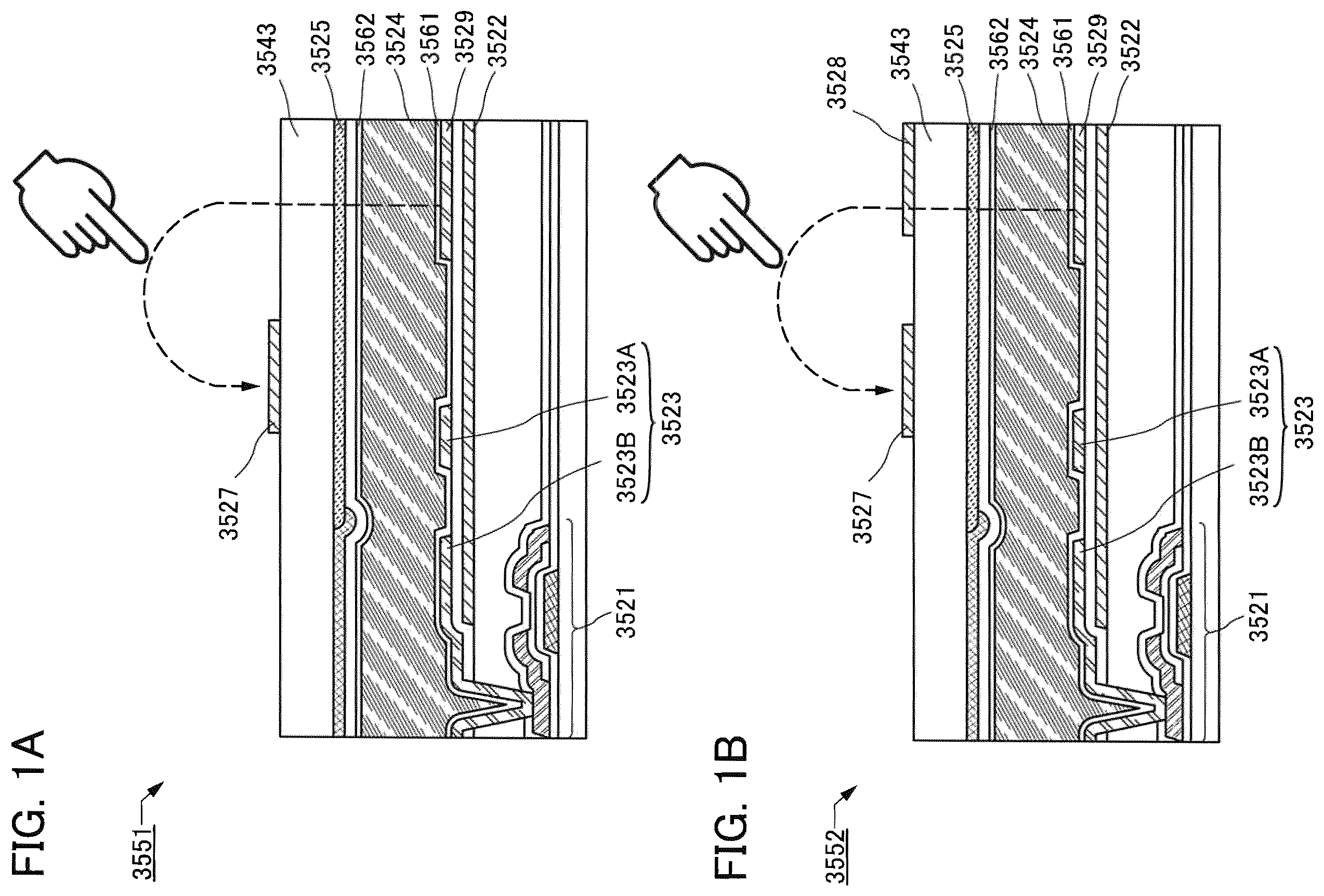 Patent US12353658 — Input/output panel, input/output device, and semiconductor device — Figure 1