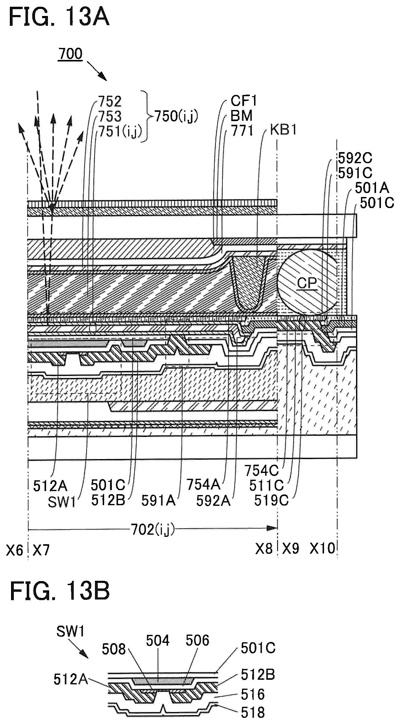 Patent US12353658 Figure 13 – Input/output panel, input/output device, and semiconductor device