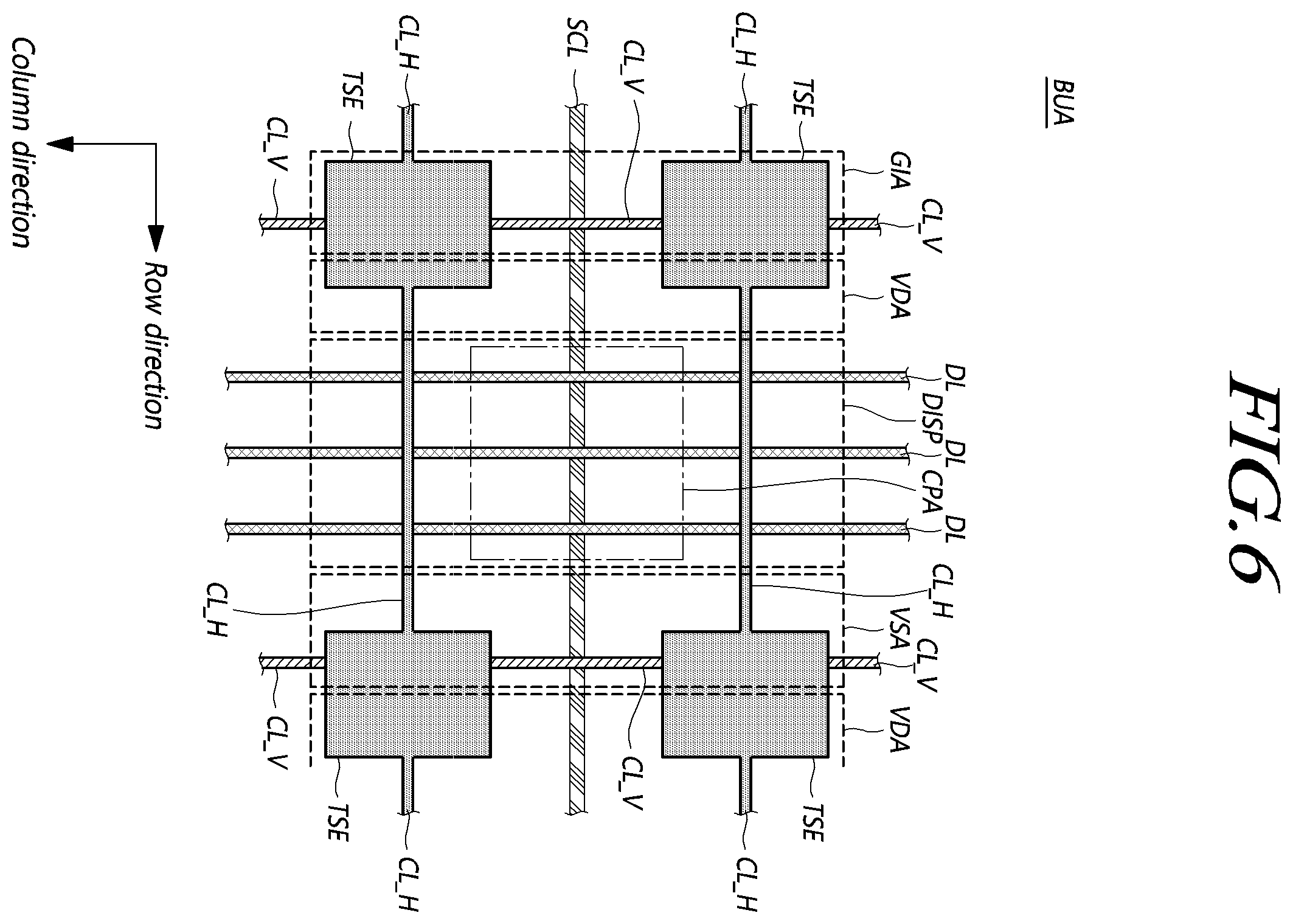 Patent US12353659 Figure 6 – Touch display device and touch display panel
