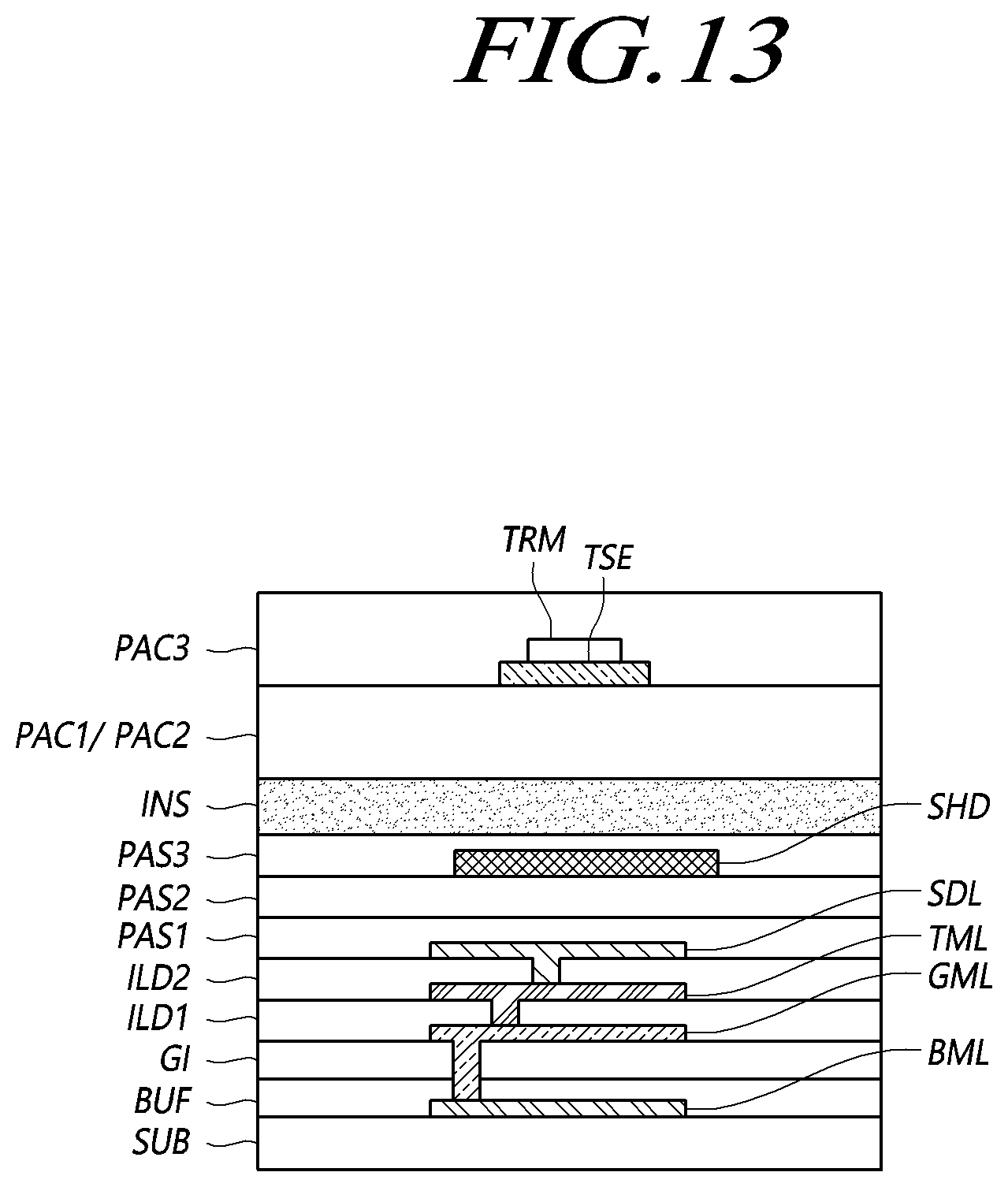 Patent US12353659 Figure 13 – Touch display device and touch display panel