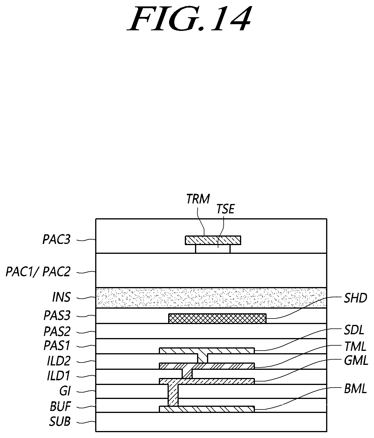 Patent US12353659 Figure 14 – Touch display device and touch display panel