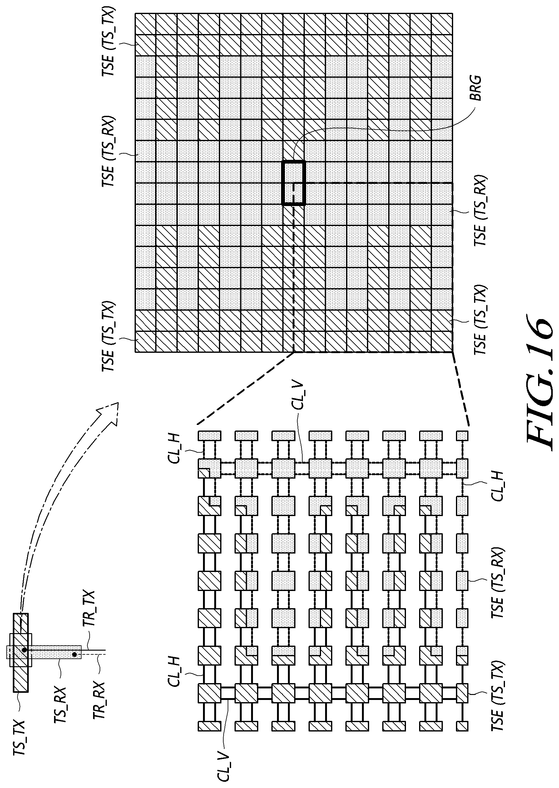 Patent US12353659 Figure 16 – Touch display device and touch display panel