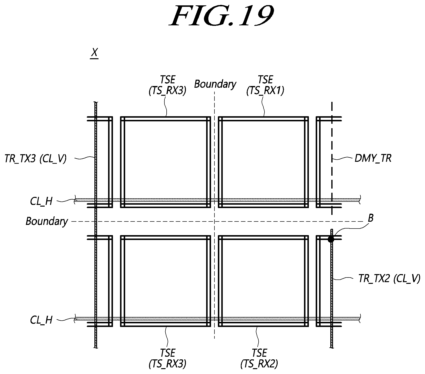 Patent US12353659 Figure 19 – Touch display device and touch display panel