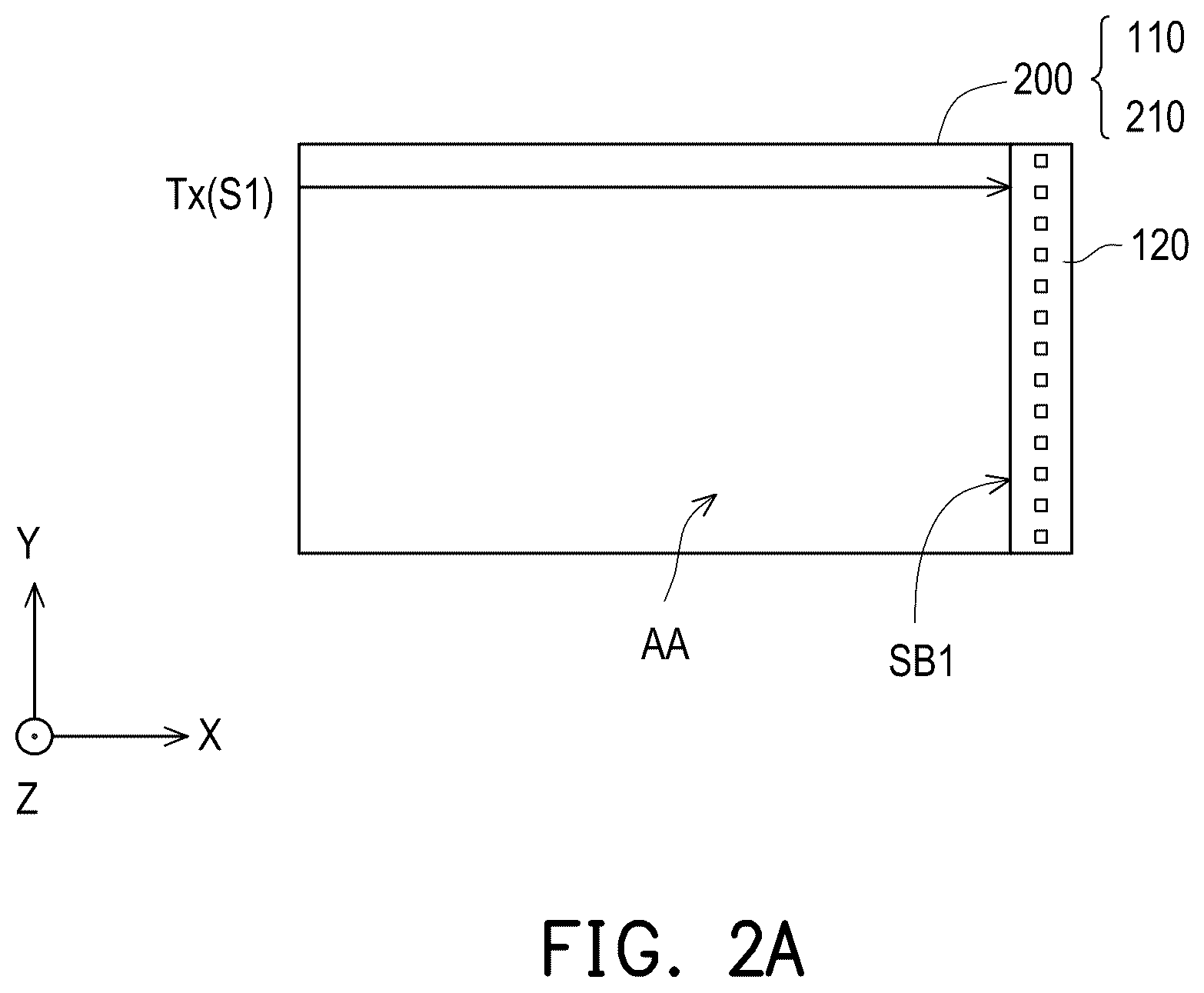 Patent US12353661 Figure 2 – Touch display circuit and touch display device