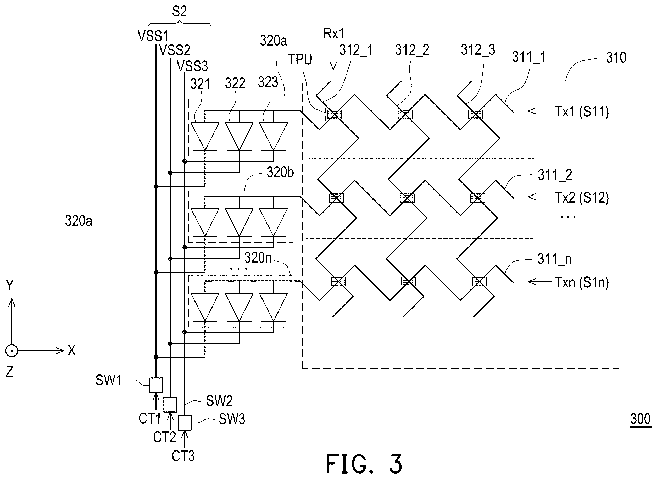 Patent US12353661 Figure 4 – Touch display circuit and touch display device