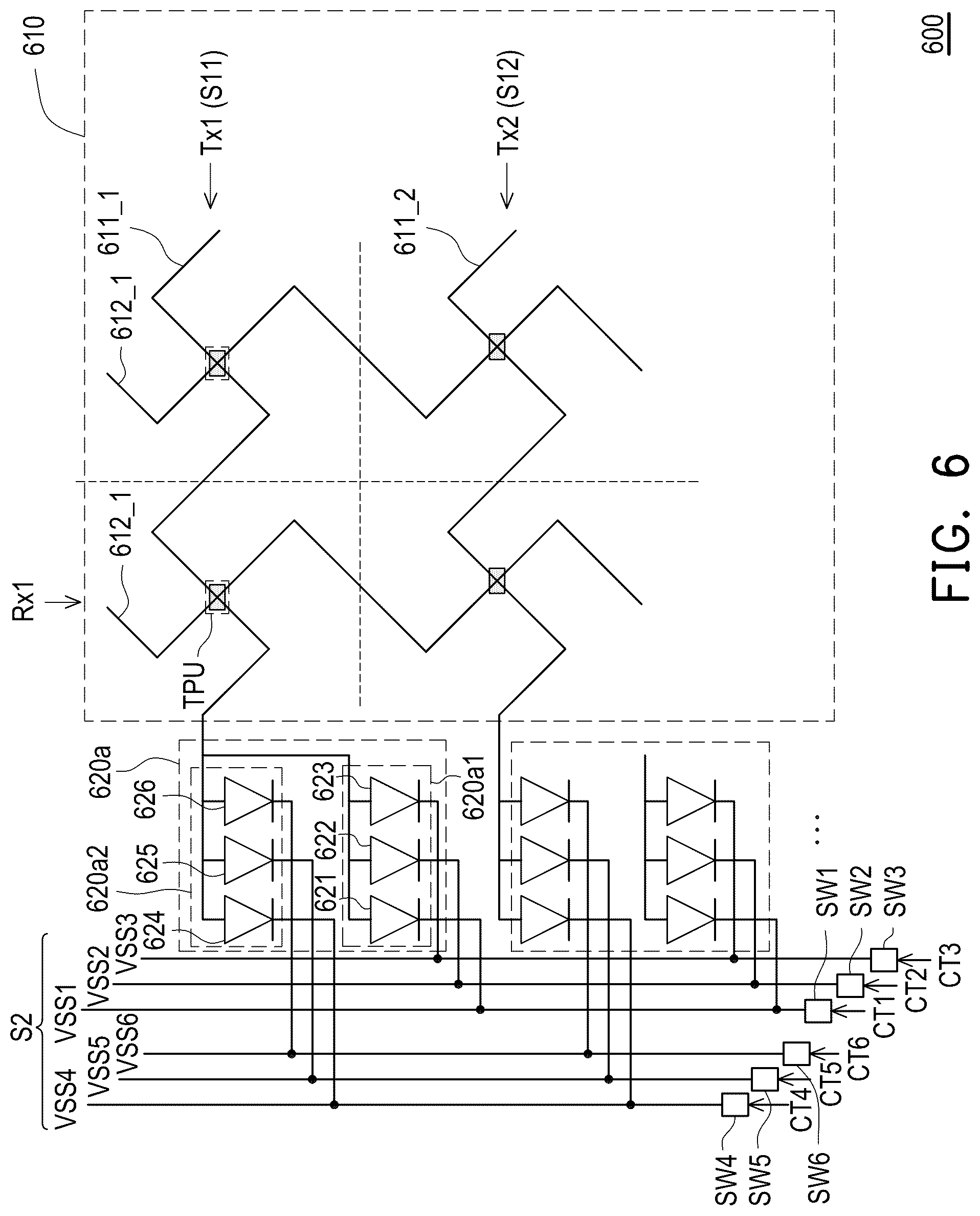 Patent US12353661 Figure 7 – Touch display circuit and touch display device