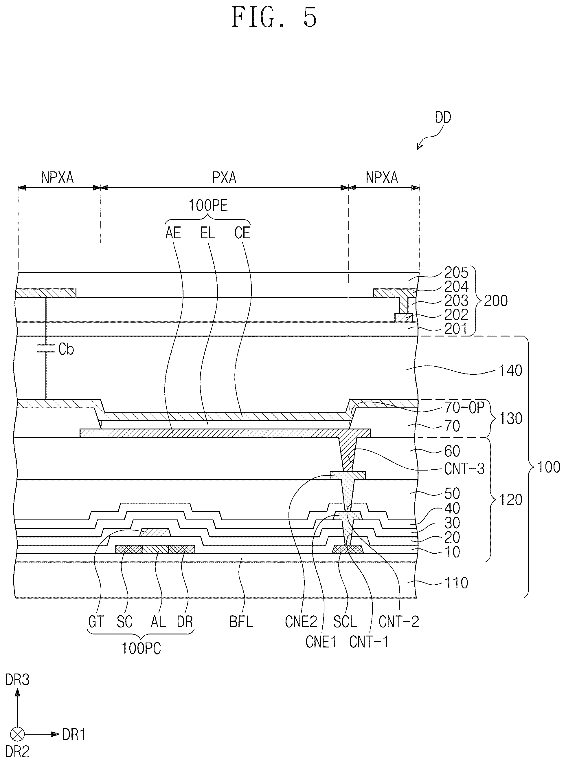Patent US12353663 Figure 5 – Electronic device