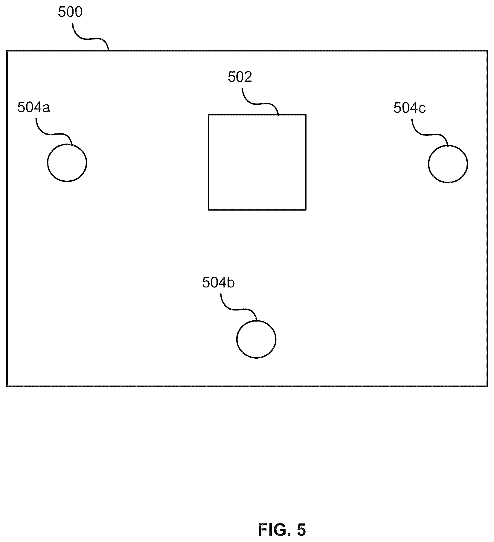 Patent US12353664 Figure 5 – Registering selections of graphical elements on electronic displays using time-of-flight sensors