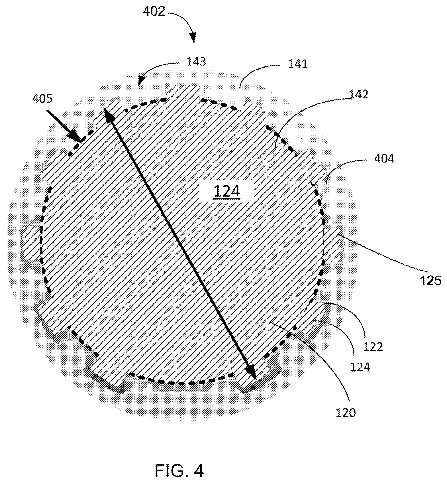 Patent US12353666 Figure 4 – Bezel enabled touchable OLED display for wearables