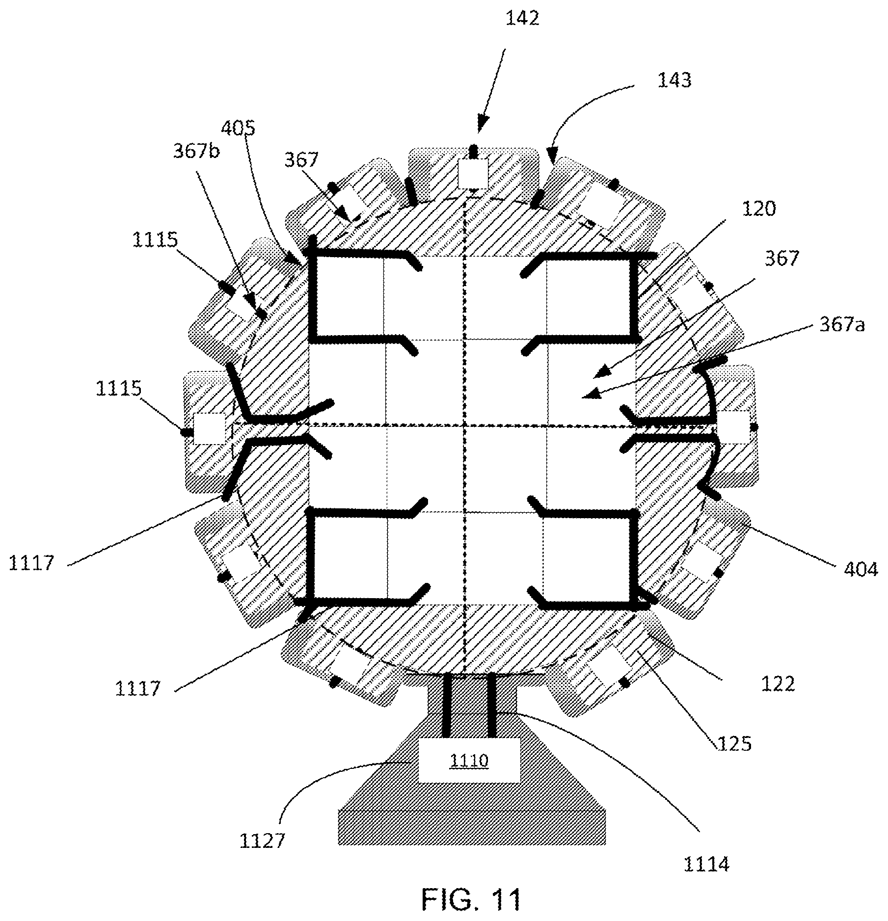 Patent US12353666 Figure 9 – Bezel enabled touchable OLED display for wearables
