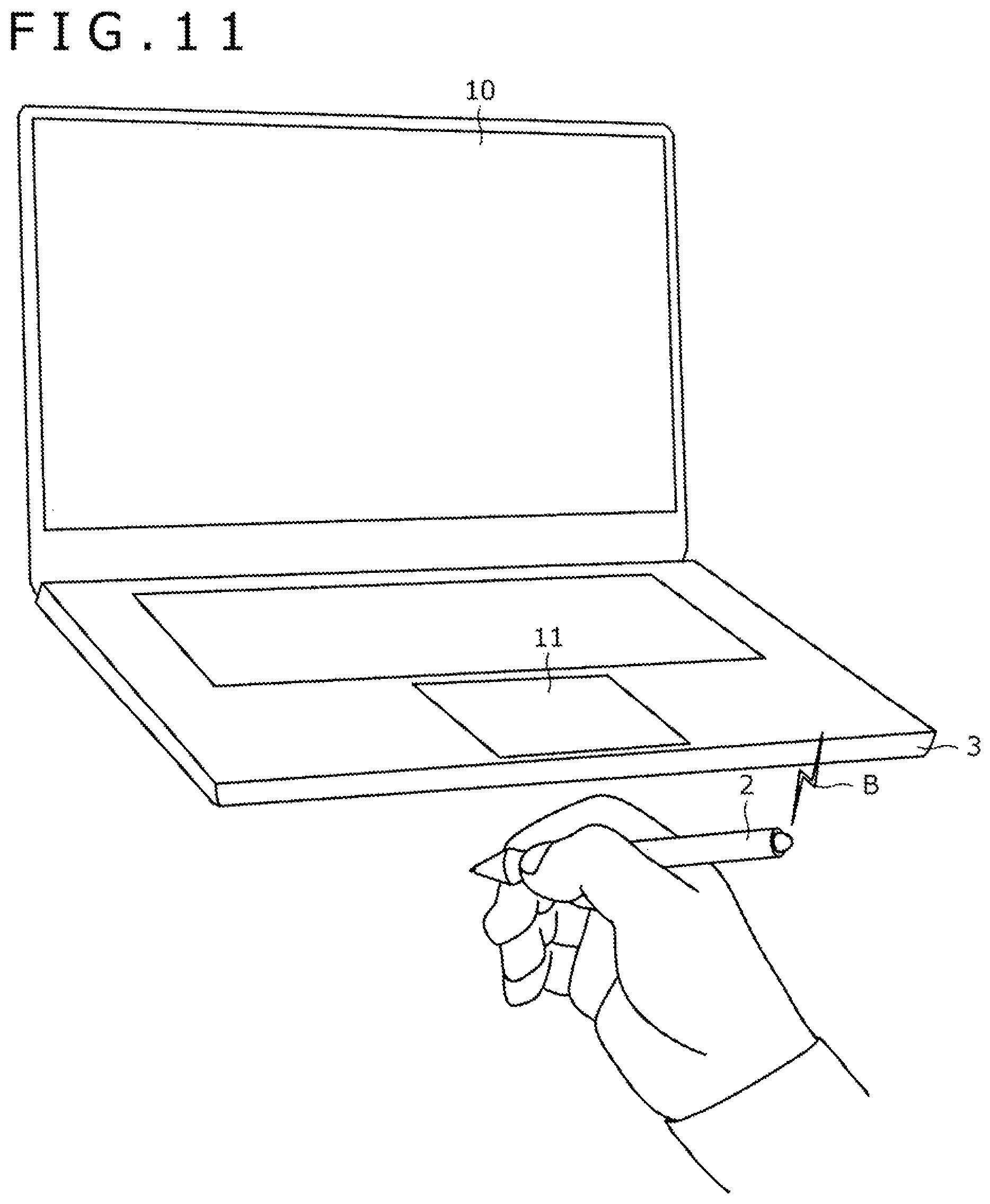 Patent US12353667 Figure 9 – Information processing system, position indicator, and method of controlling movement of display object on display screen of information processing apparatus