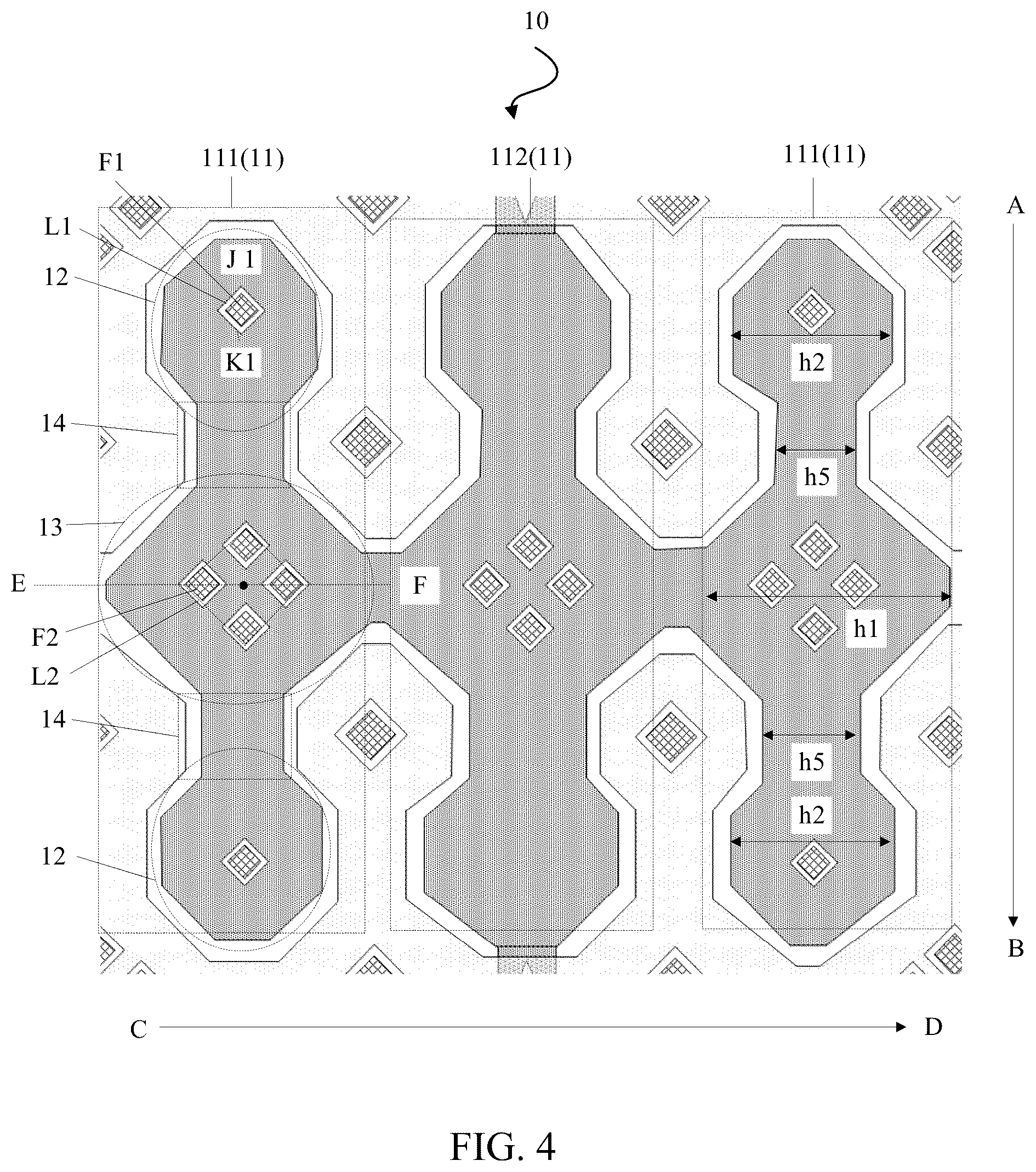 Patent US12353668 Figure 4 – Touch-control display panel and display apparatus