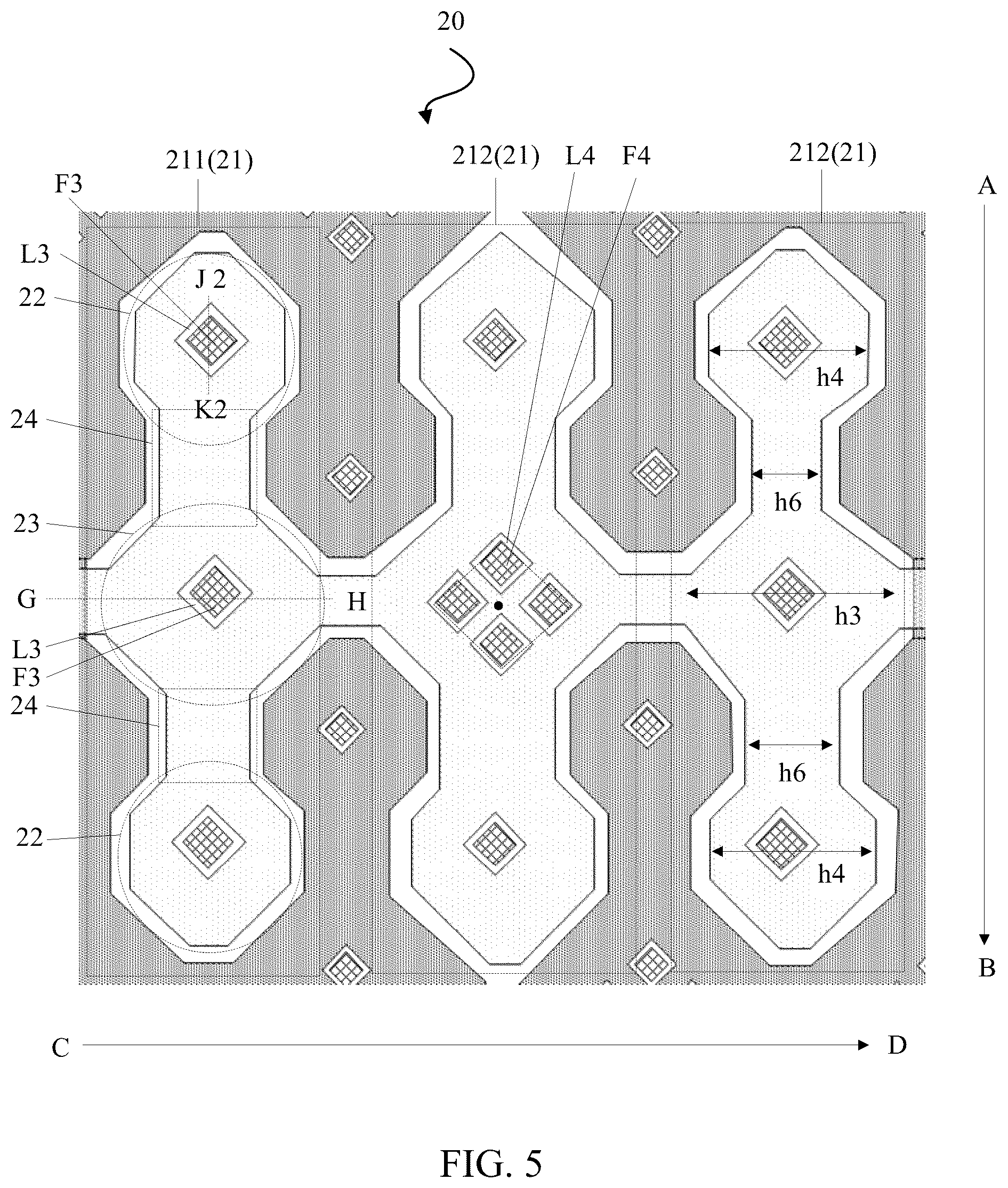 Patent US12353668 Figure 5 – Touch-control display panel and display apparatus
