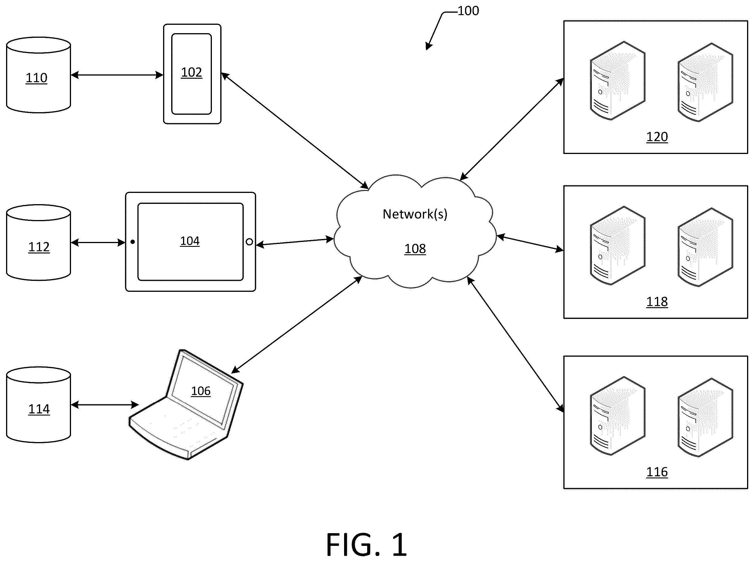 Patent US12353670 Figure 1 – Intelligent response using eye gaze