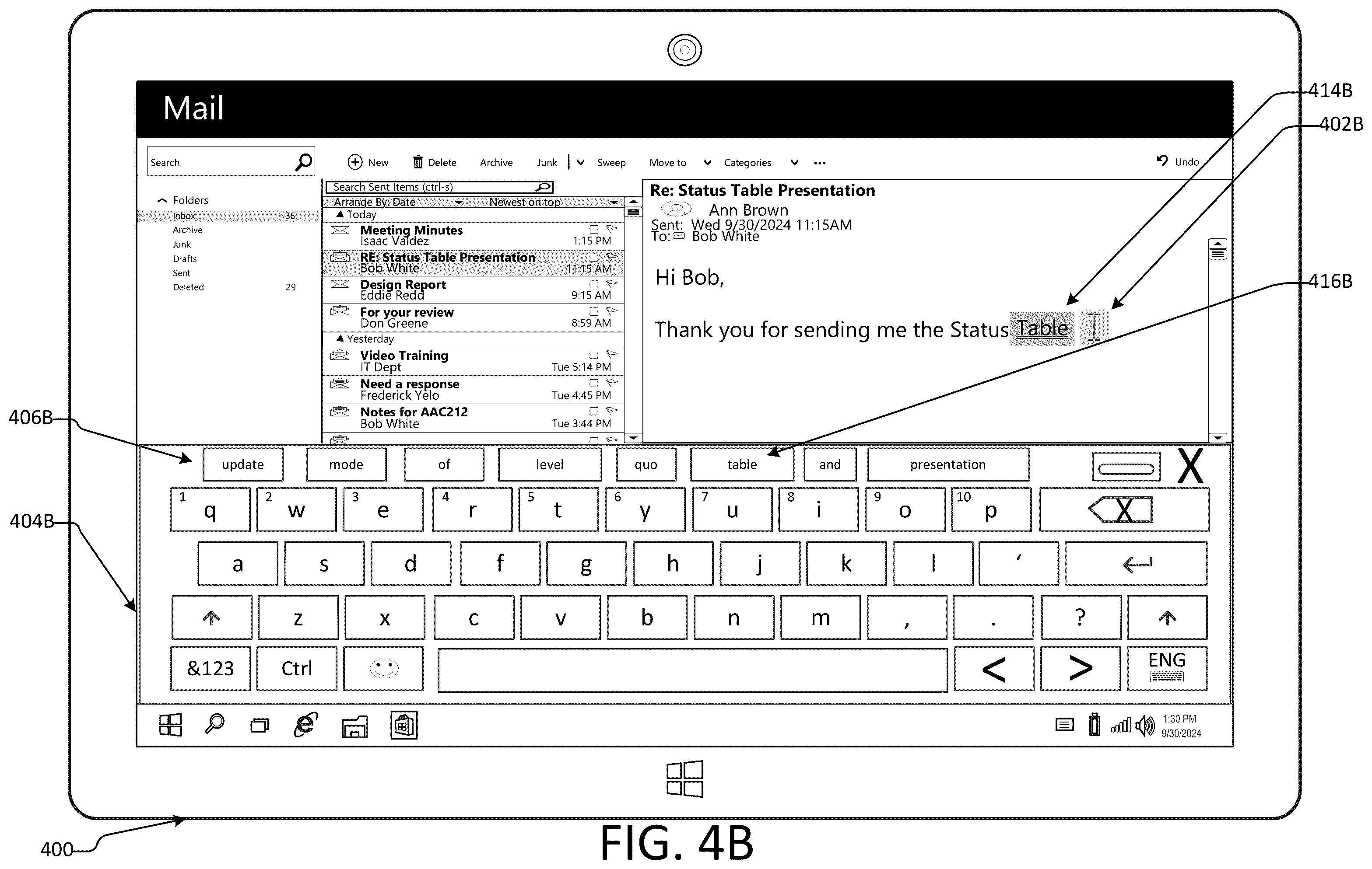 Patent US12353670 Figure 5 – Intelligent response using eye gaze