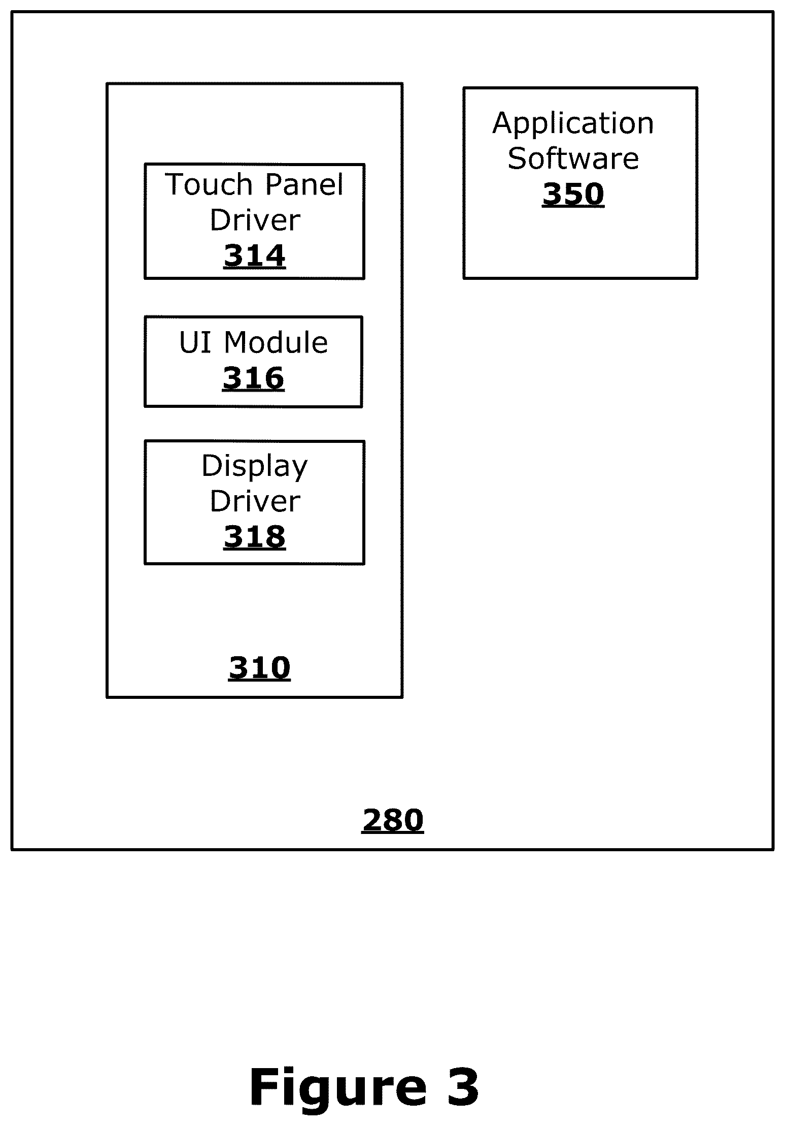 Patent US12353671 Figure 3 – Virtual mouse for electronic touchscreen display