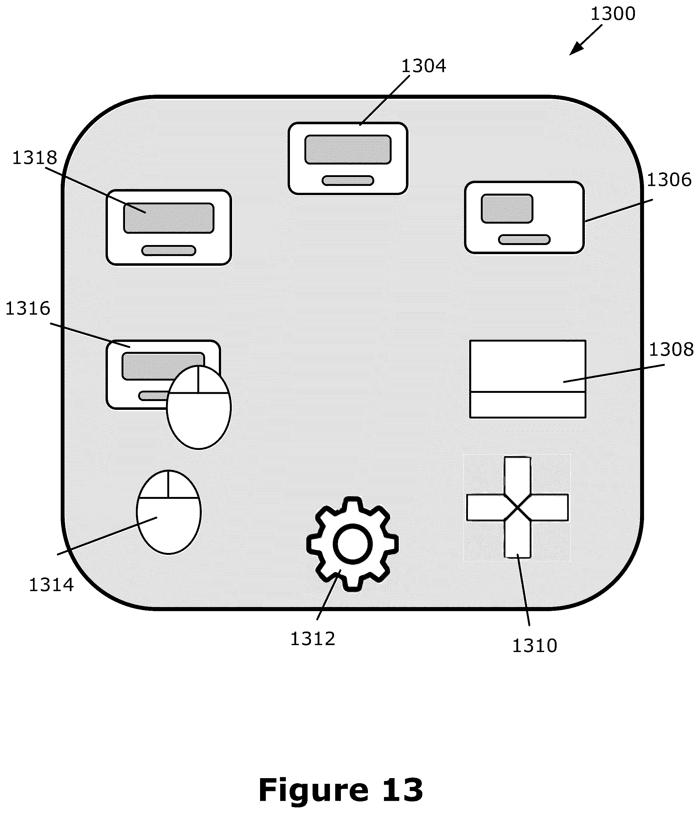 Patent US12353671 Figure 13 – Virtual mouse for electronic touchscreen display