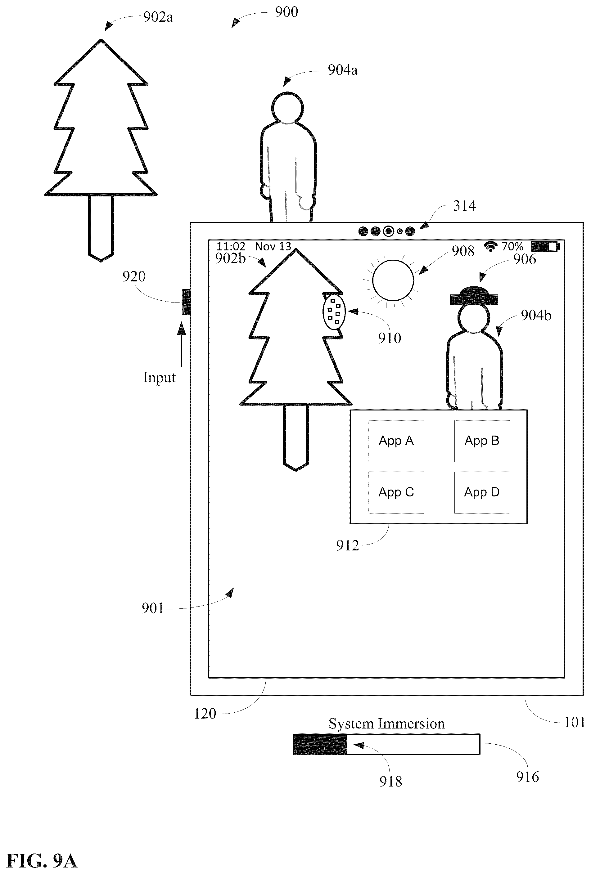 Patent US12353672 Figure 13 – Methods for adjusting and/or controlling immersion associated with user interfaces