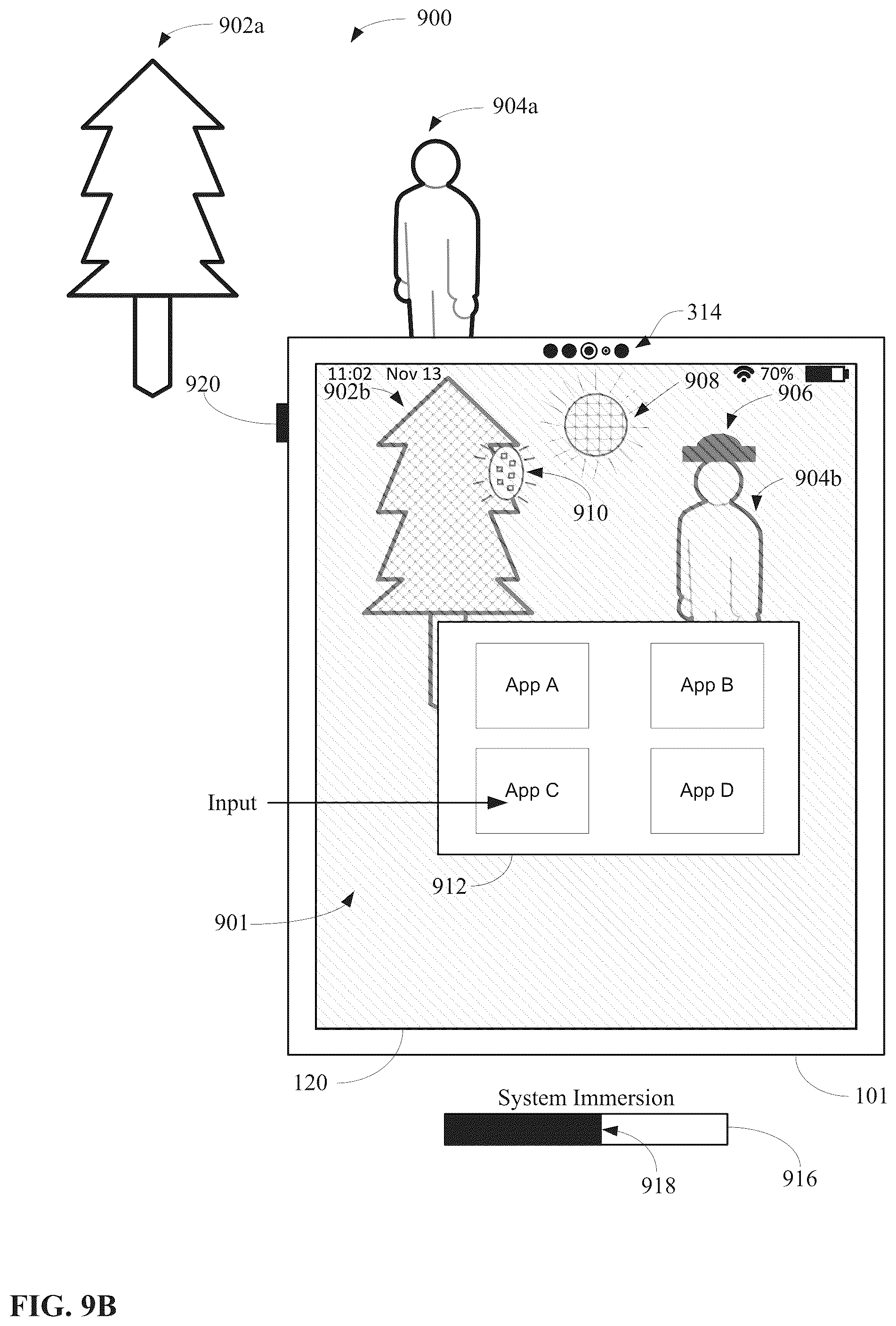 Patent US12353672 Figure 14 – Methods for adjusting and/or controlling immersion associated with user interfaces