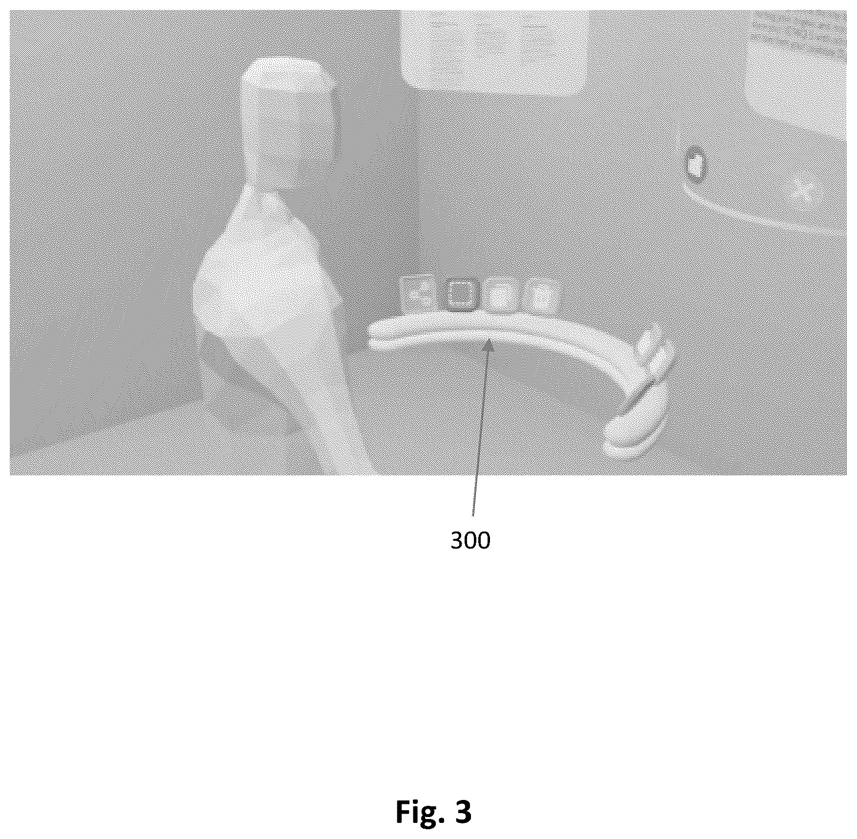 Patent US12353673 Figure 3 – Control-deck graphical user interface in XR