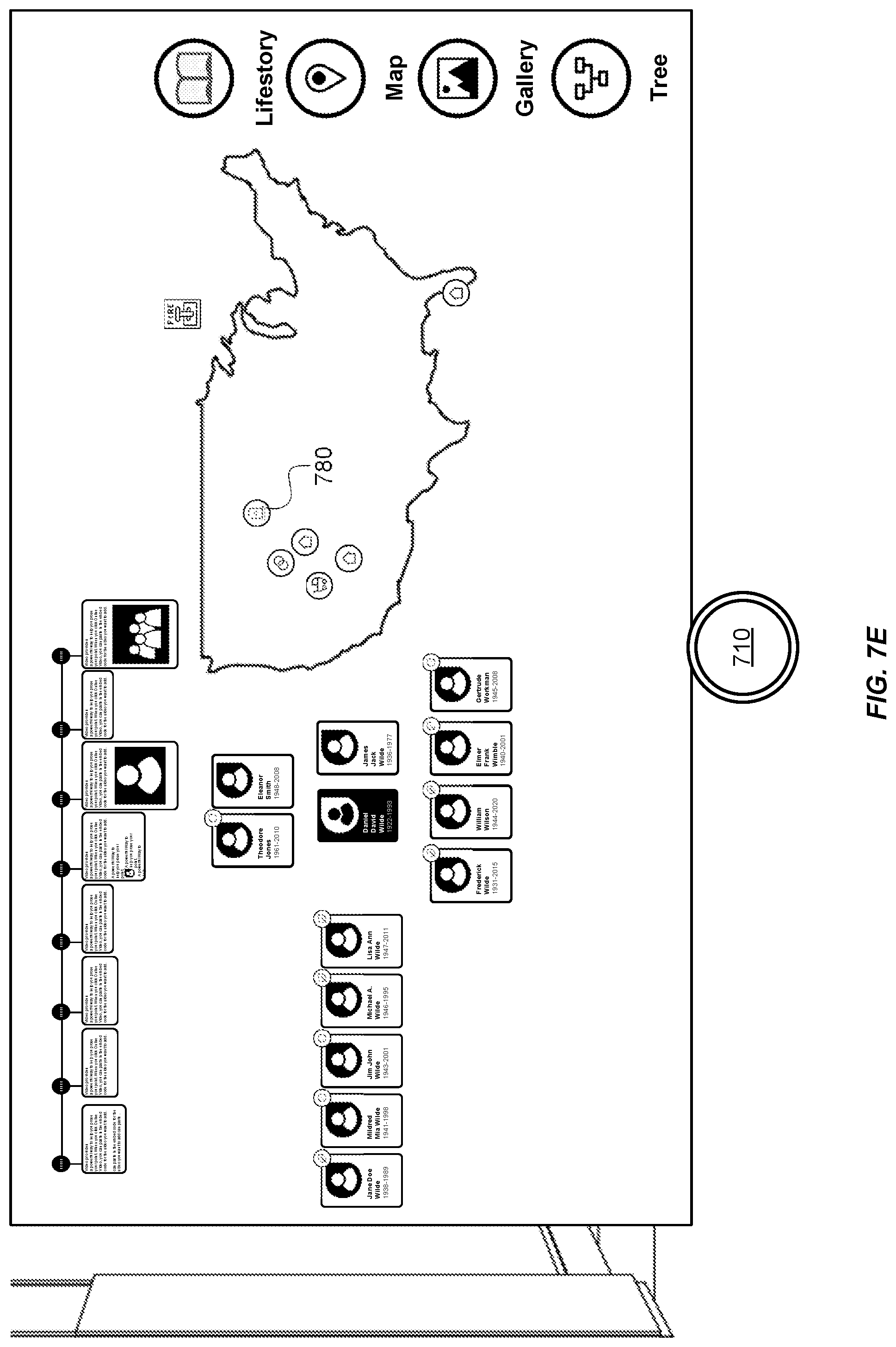 Patent US12353674 Figure 20 – Artificial reality family history experience