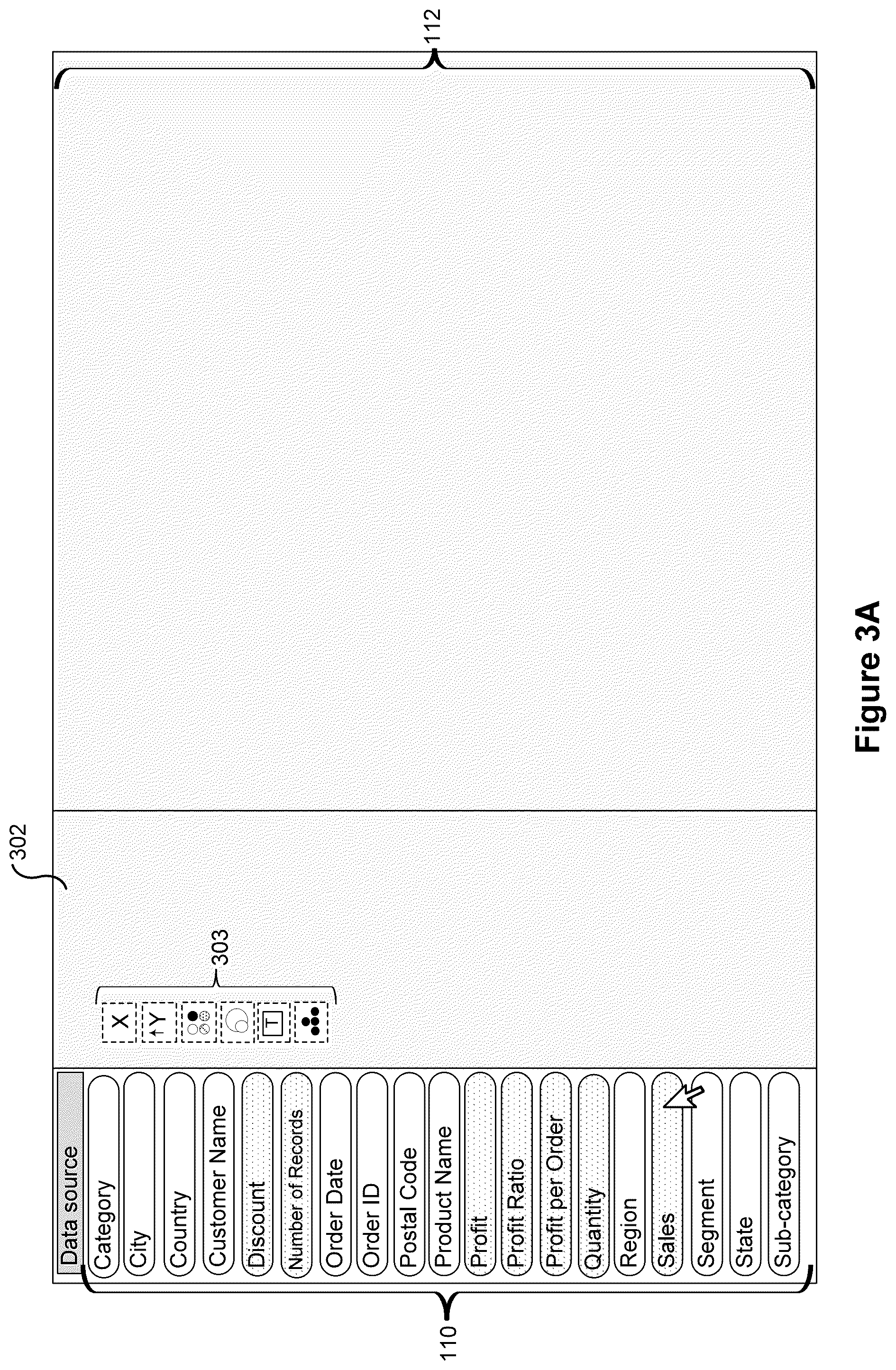 Patent US12353675 Figure 3 – Data analysis platform with animation for rendering graphical representations of data