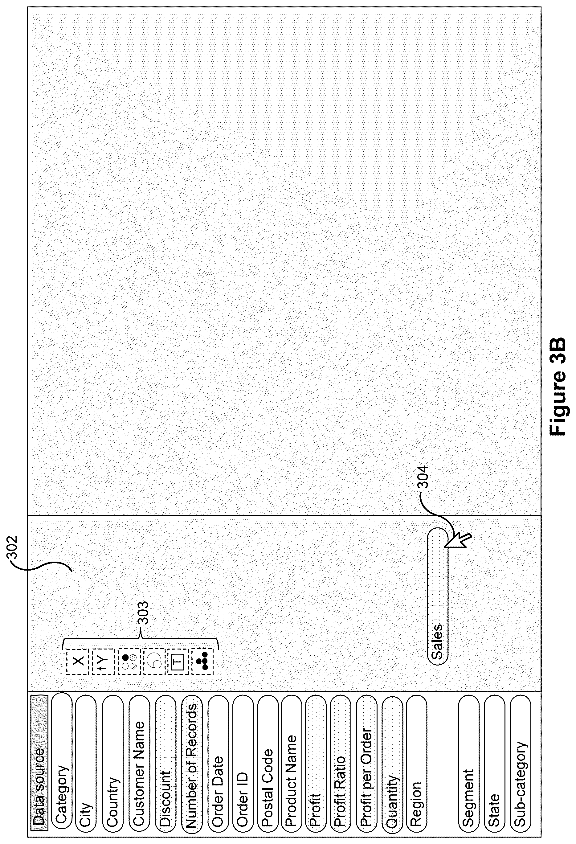 Patent US12353675 Figure 4 – Data analysis platform with animation for rendering graphical representations of data