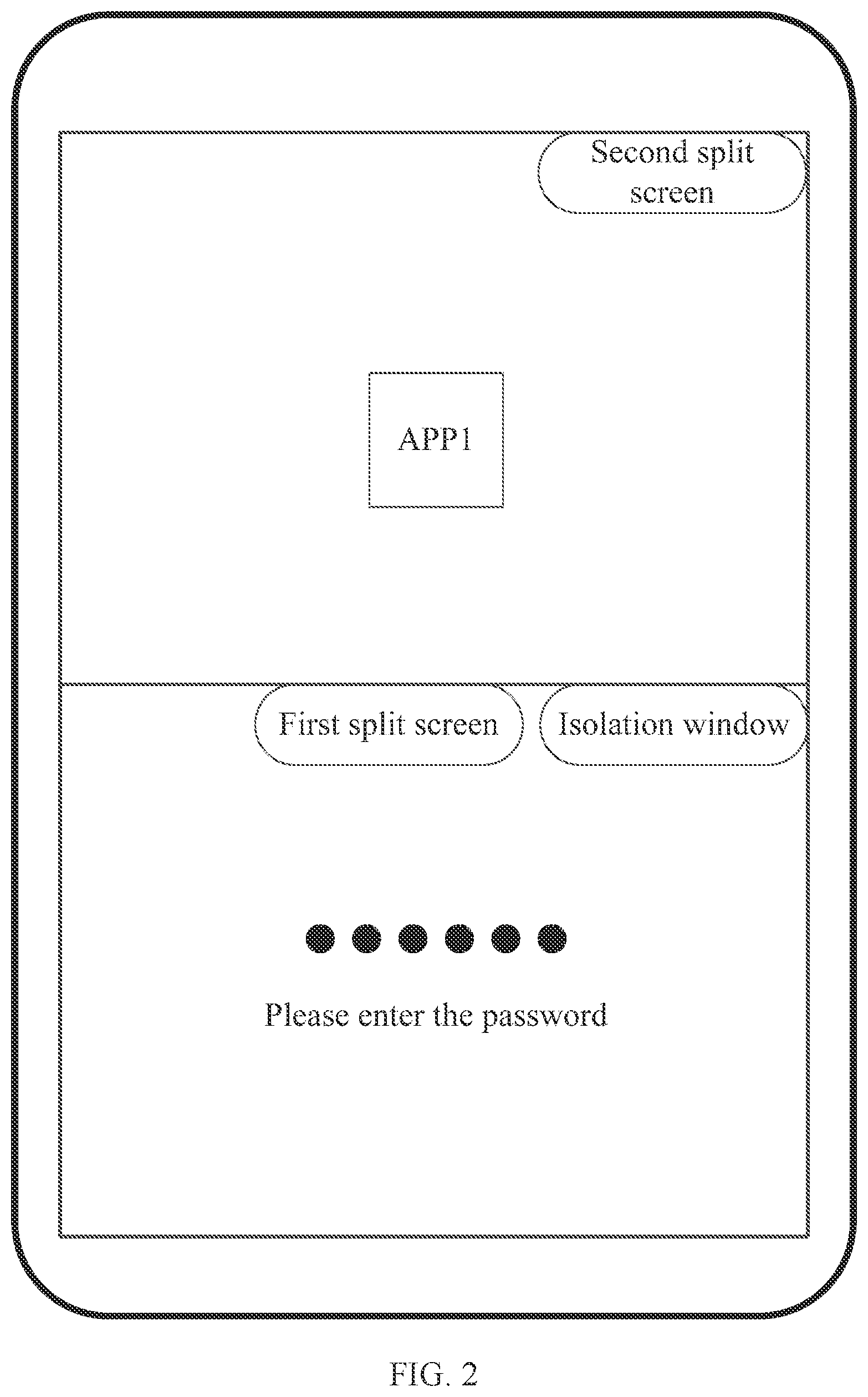 Patent US12353676 Figure 2 – Data isolation method and electronic device